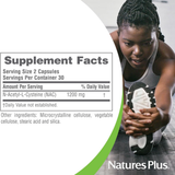 NaturesPlus, Pro NAC 1200, 60 Capsules