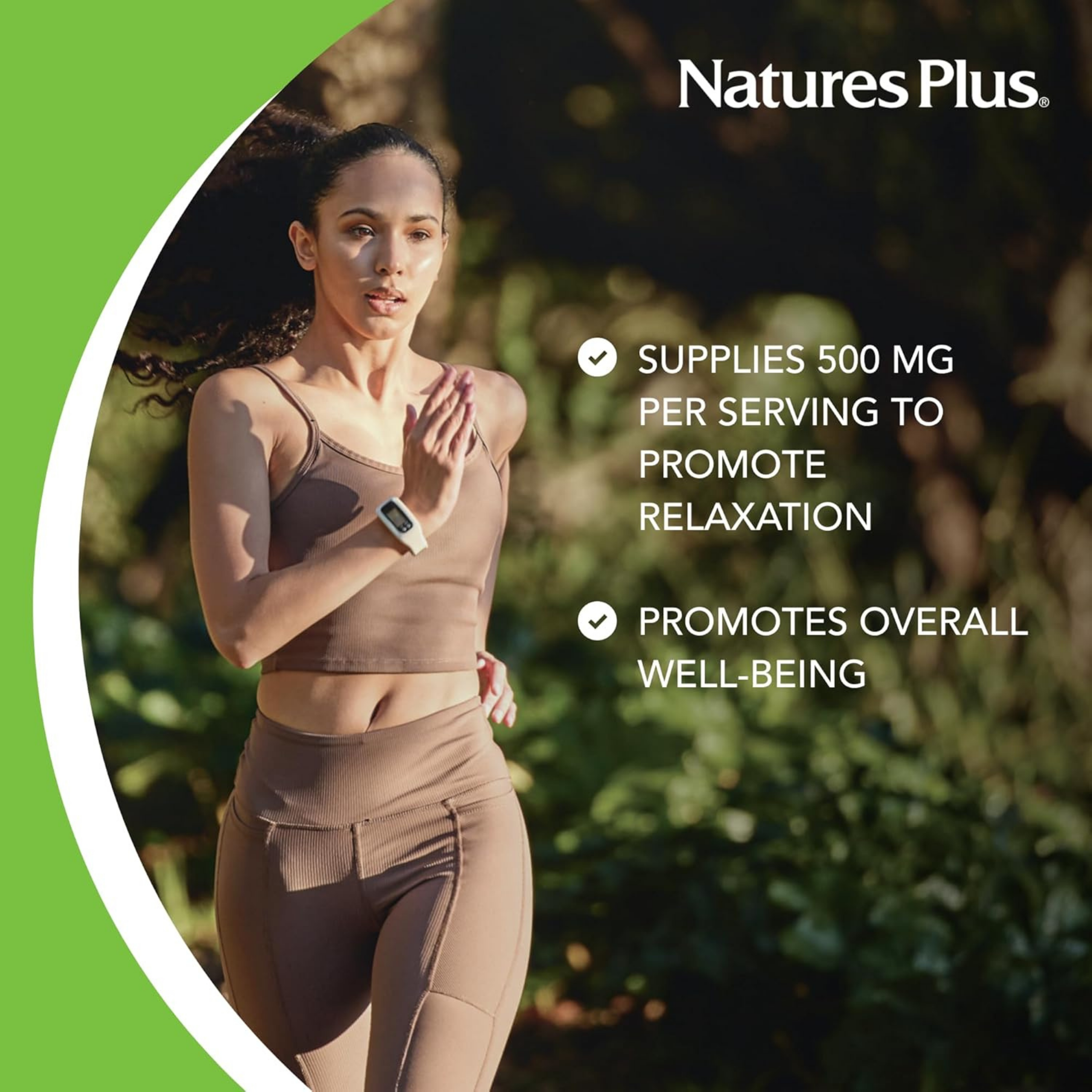 NaturesPlus, PRO GABA 500, 60 Capsules