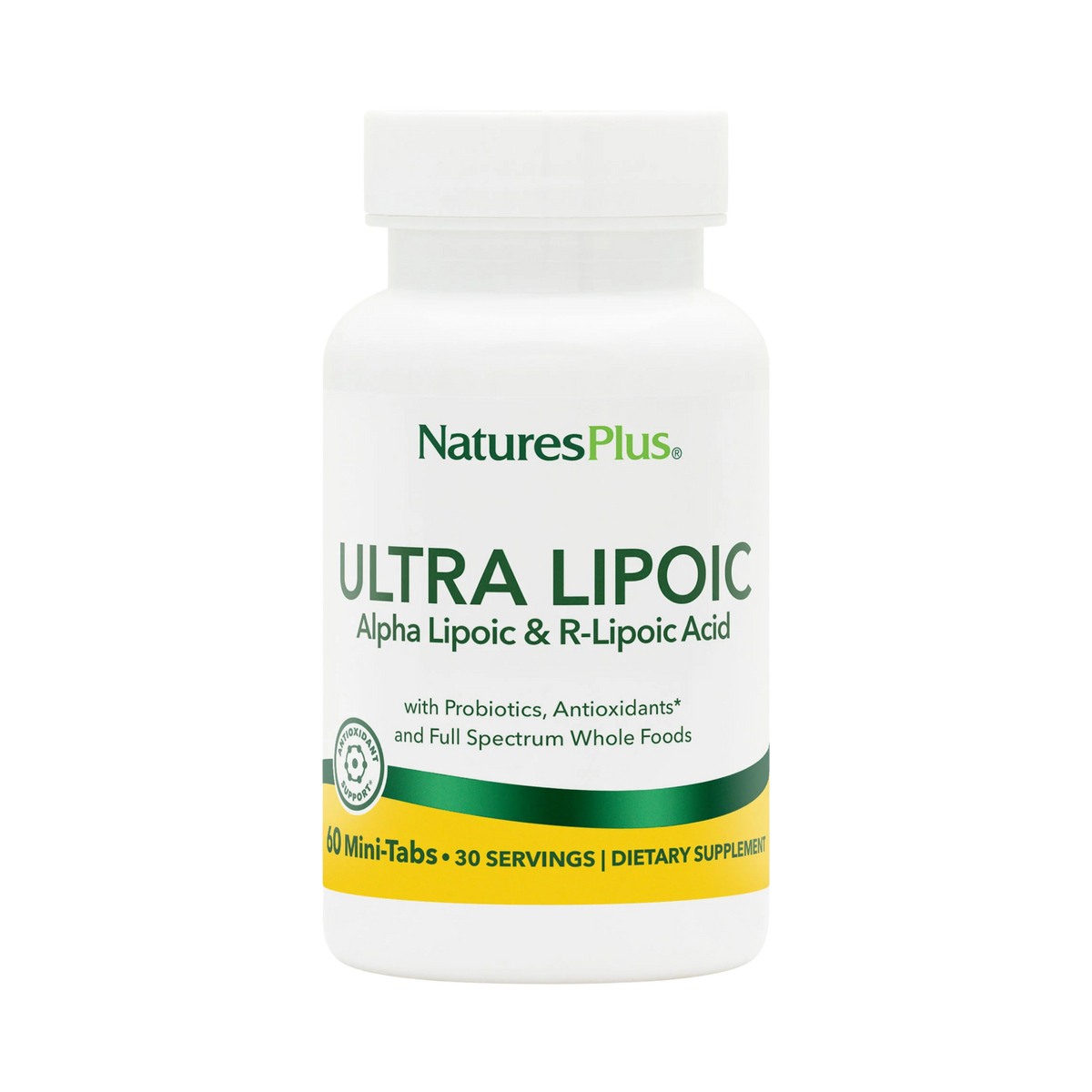 NaturesPlus, Ultra Lipoic, 60 Mini-Tablets