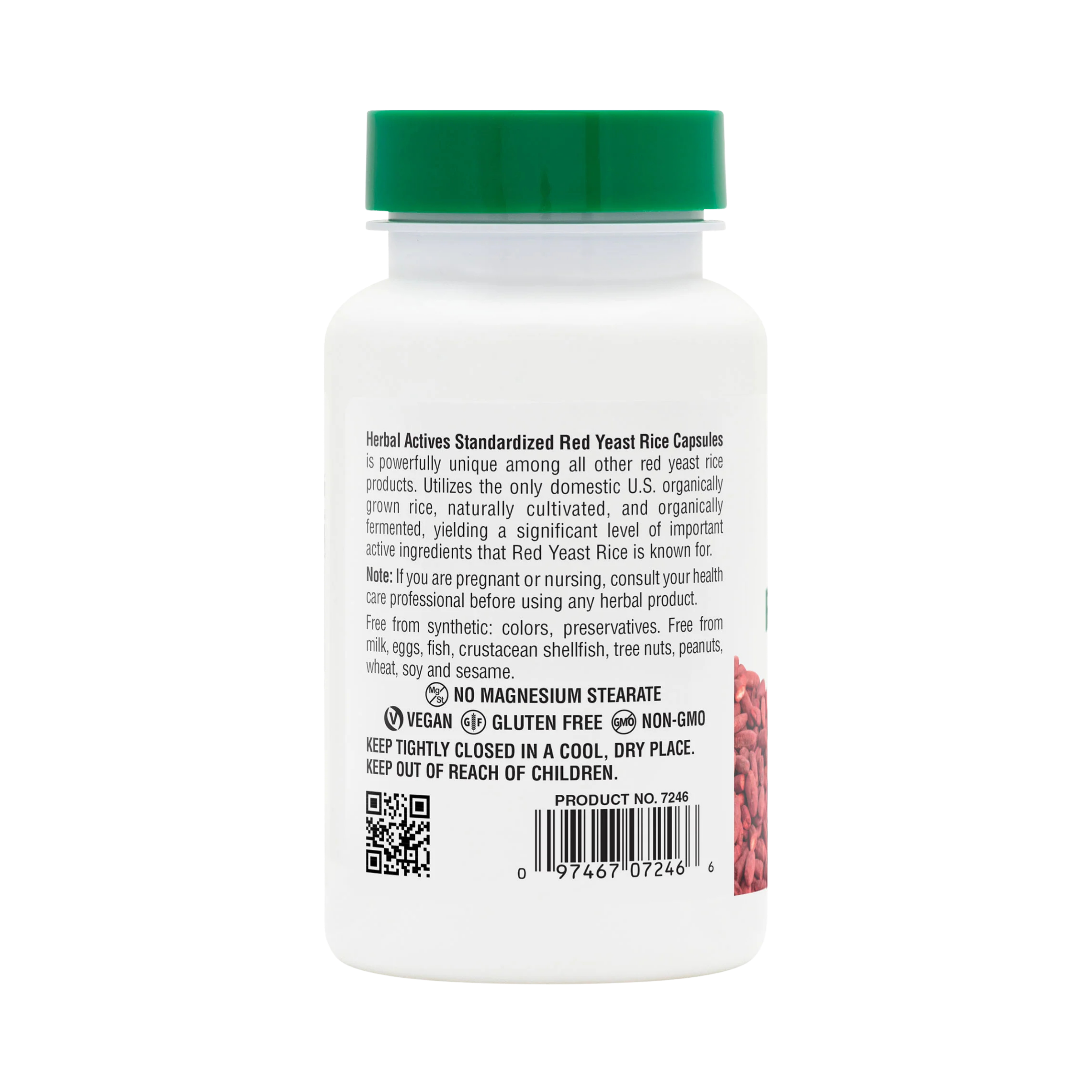 NaturesPlus, Herbal Actives, Red Yeast Rice, 60 Capsules