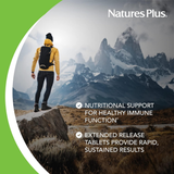 NaturesPlus, Herbal Actives ARA Larix Olive Leaf, 30 Tablets