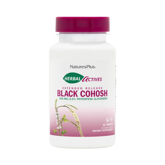 NaturesPlus, Herbal Actives Black Cohosh, 30 Tablets