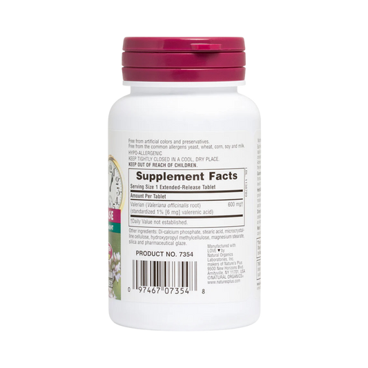 Natures Plus, Olive Leaf Extract 500 Mg Time Release, 30 Sustained Release Tablets