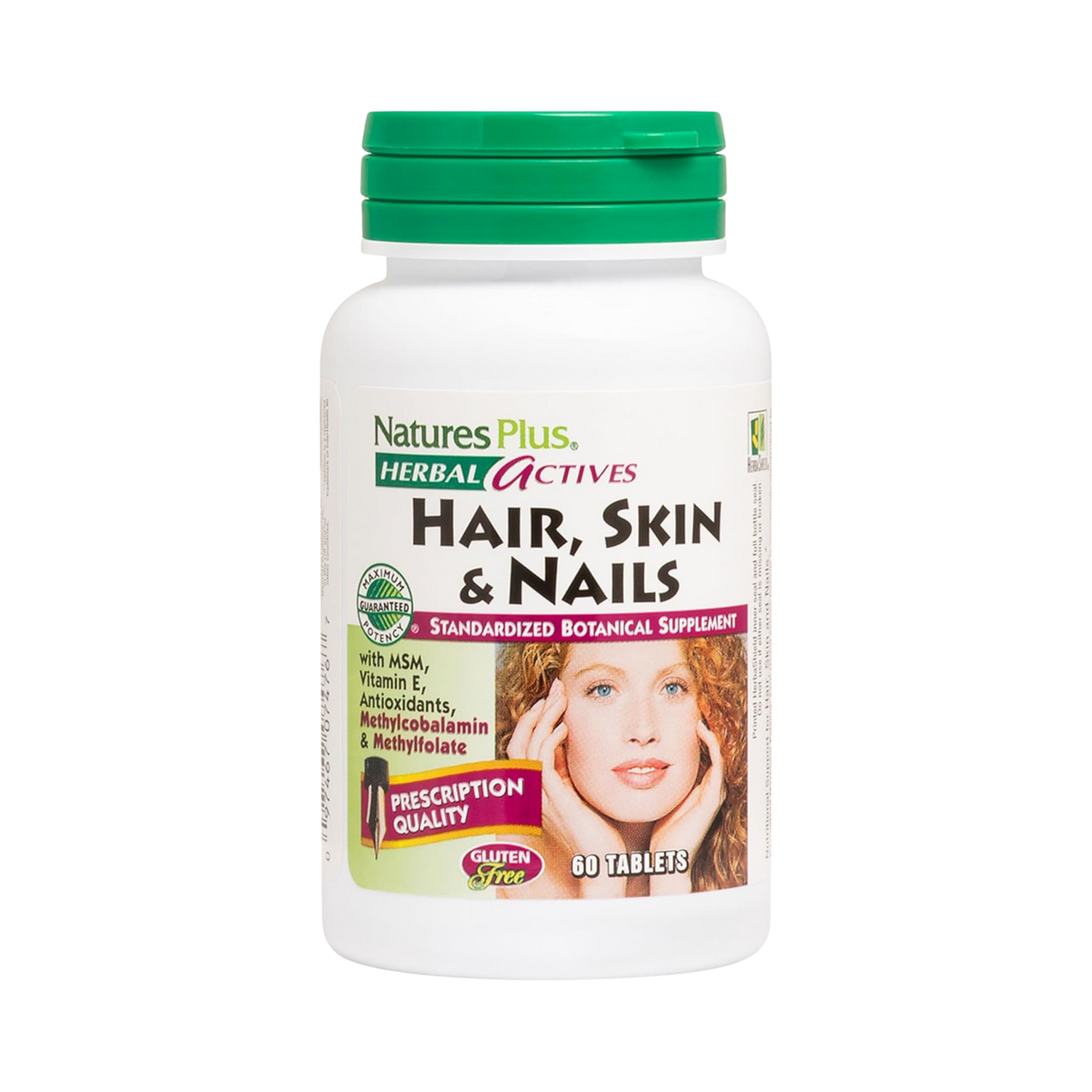 NaturesPlus, Hair, Skin & Nails, 60 Vegan Tablets