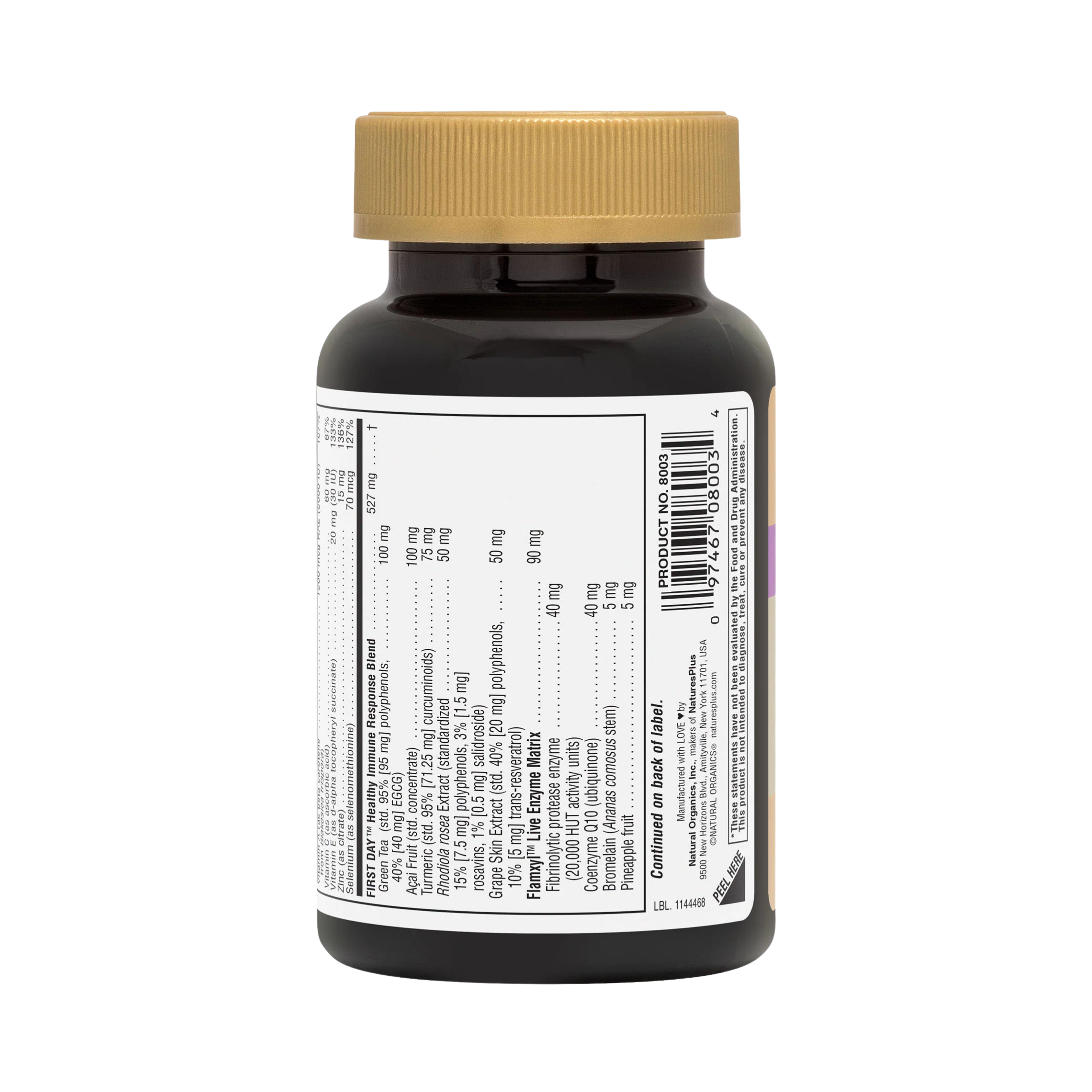 NaturesPlus, AgeLoss FIRST DAY Healthy Immune Response, 90 Tablets
