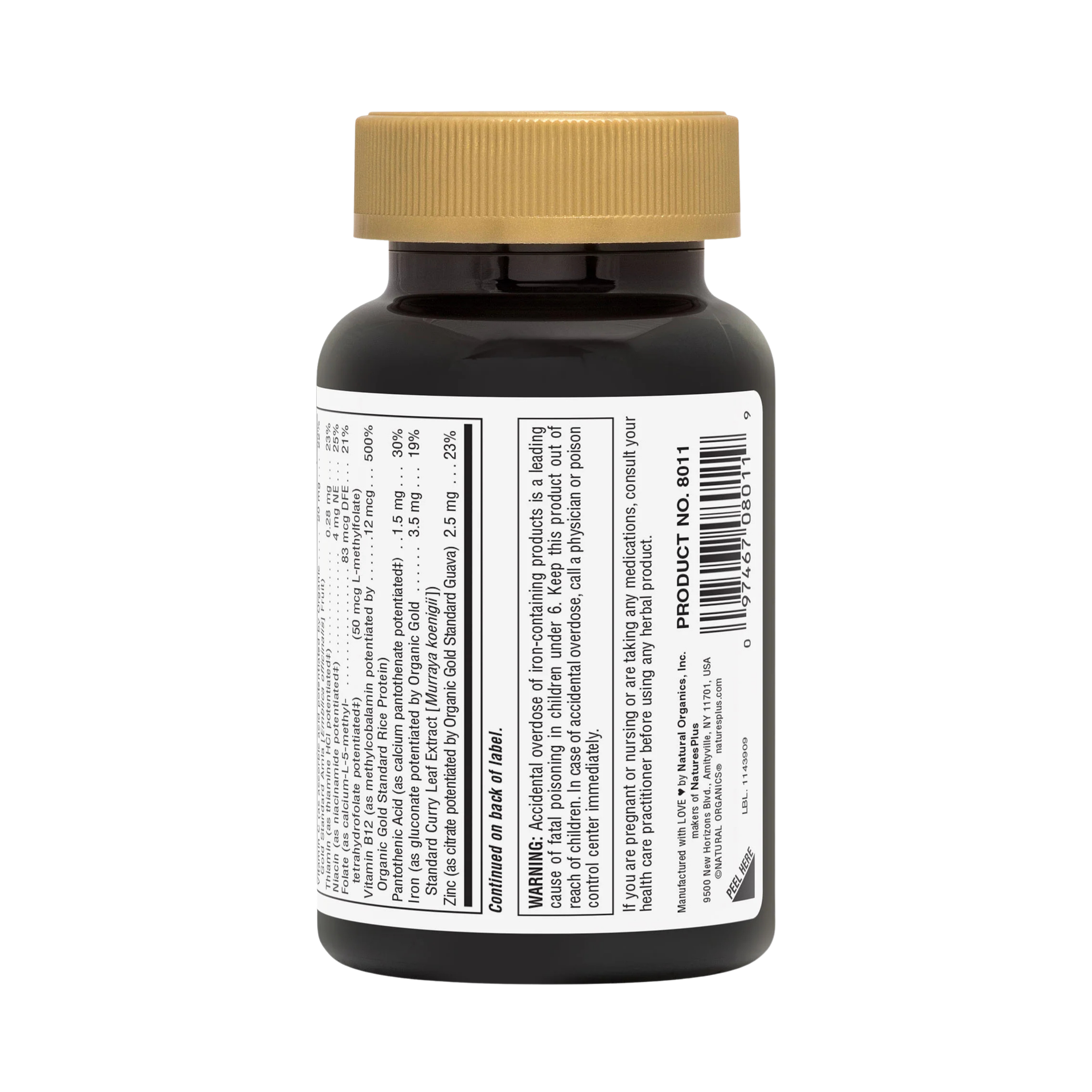 NaturesPlus, Ageloss Brain Support, 60 Veg Capsules