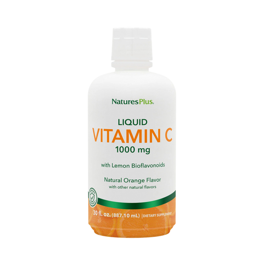 NaturesPlus, Liquid Vitamin C, Natural Orange, 1,000 Mg, 30 Fl Oz