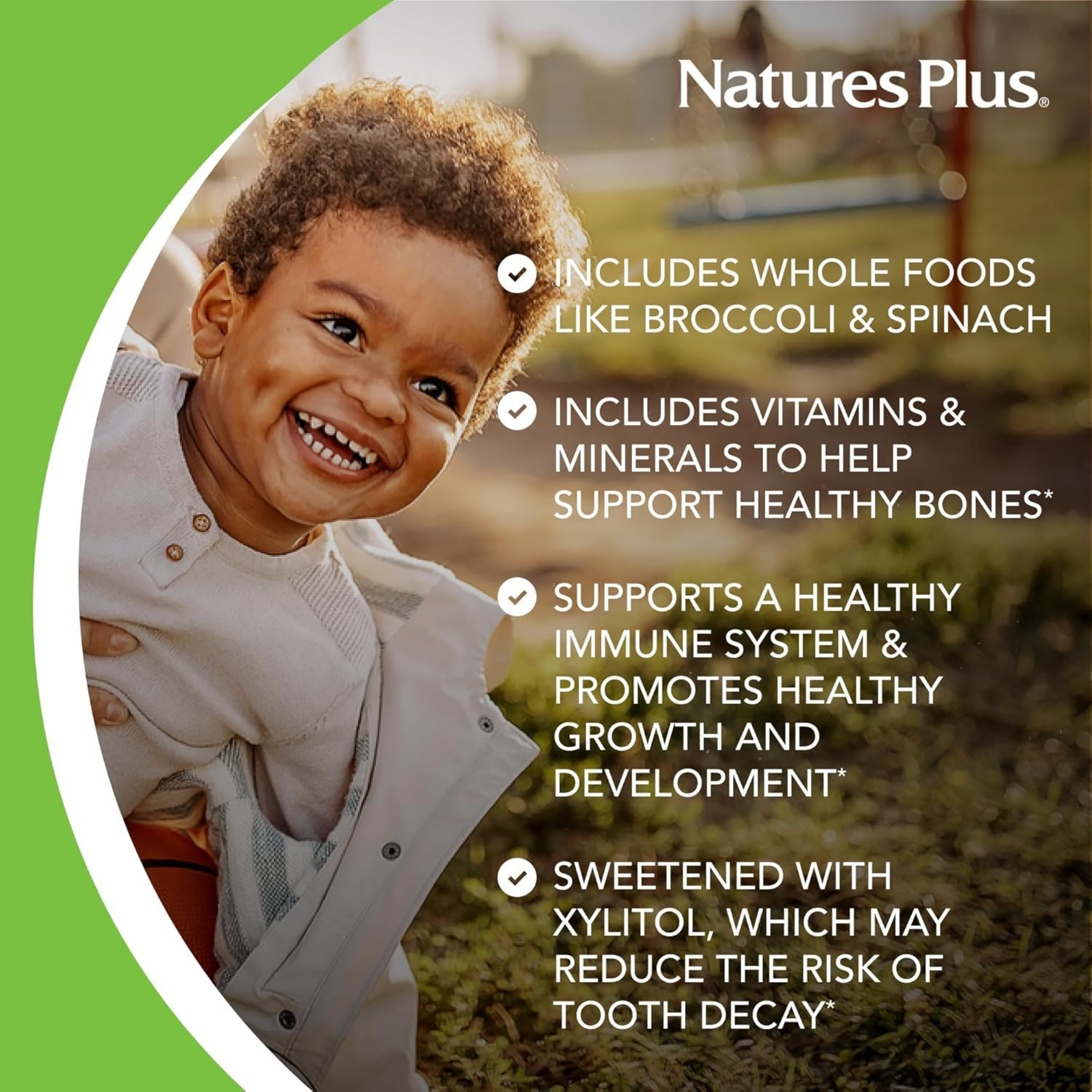 NaturesPlus, Animal Parade, Multivitamin, Children's Chewable Supplement, Cherry, Grape & Orange, 90 Animal-Shaped Tablets