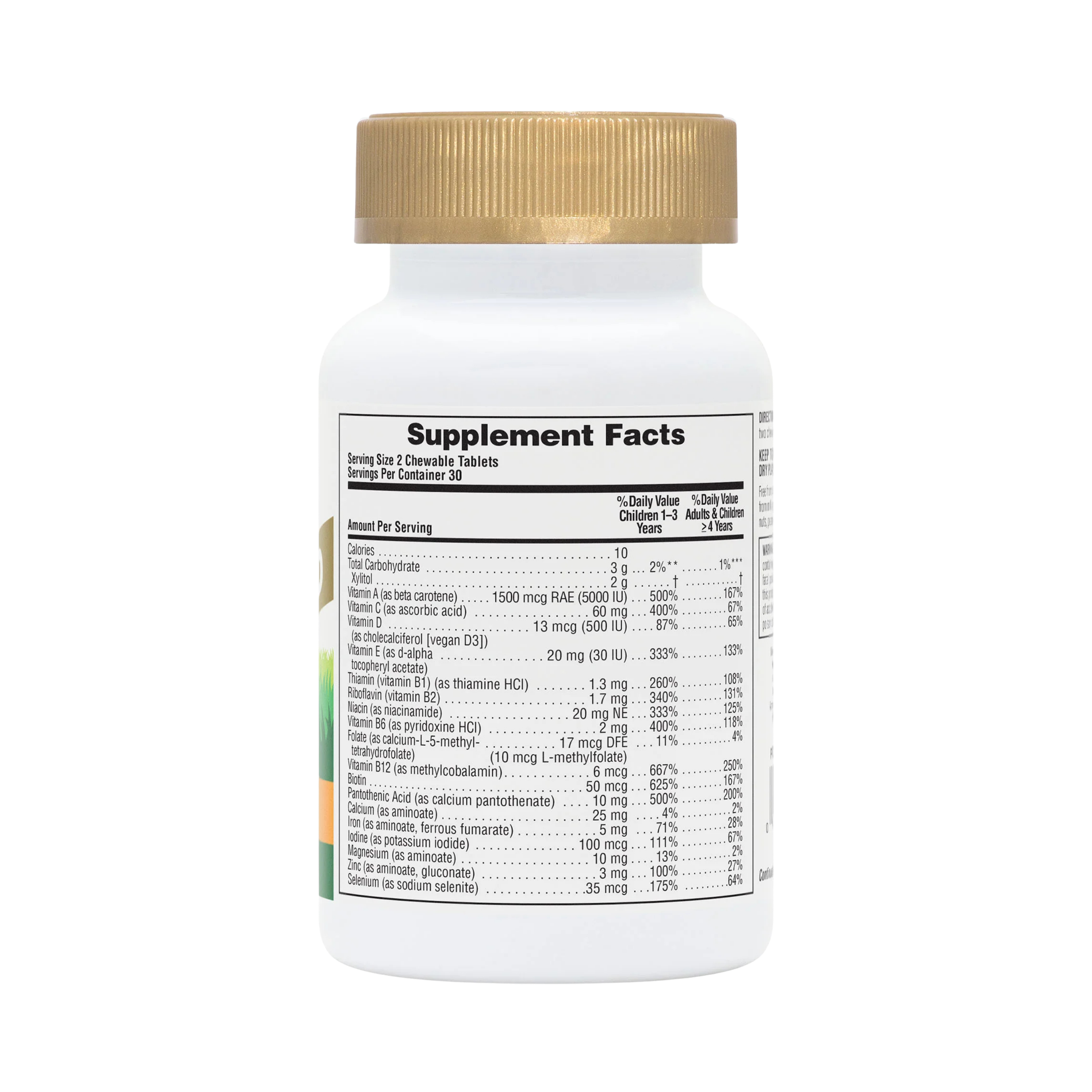 NaturesPlus, Animal Parade Gold, Children's Chewable Supplement, Cherry, Grape & Orange, 60 Animal-Shaped Tablets