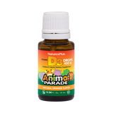 NaturesPlus, Animal Parade, Vitamin D3 Drops, Natural Orange, 10 Mcg, 0.34 Fl Oz
