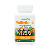 NaturesPlus, Animal Parade, Children's Chewable Multivitamin Supplement, Orange, 180 Animal-Shaped Tablets