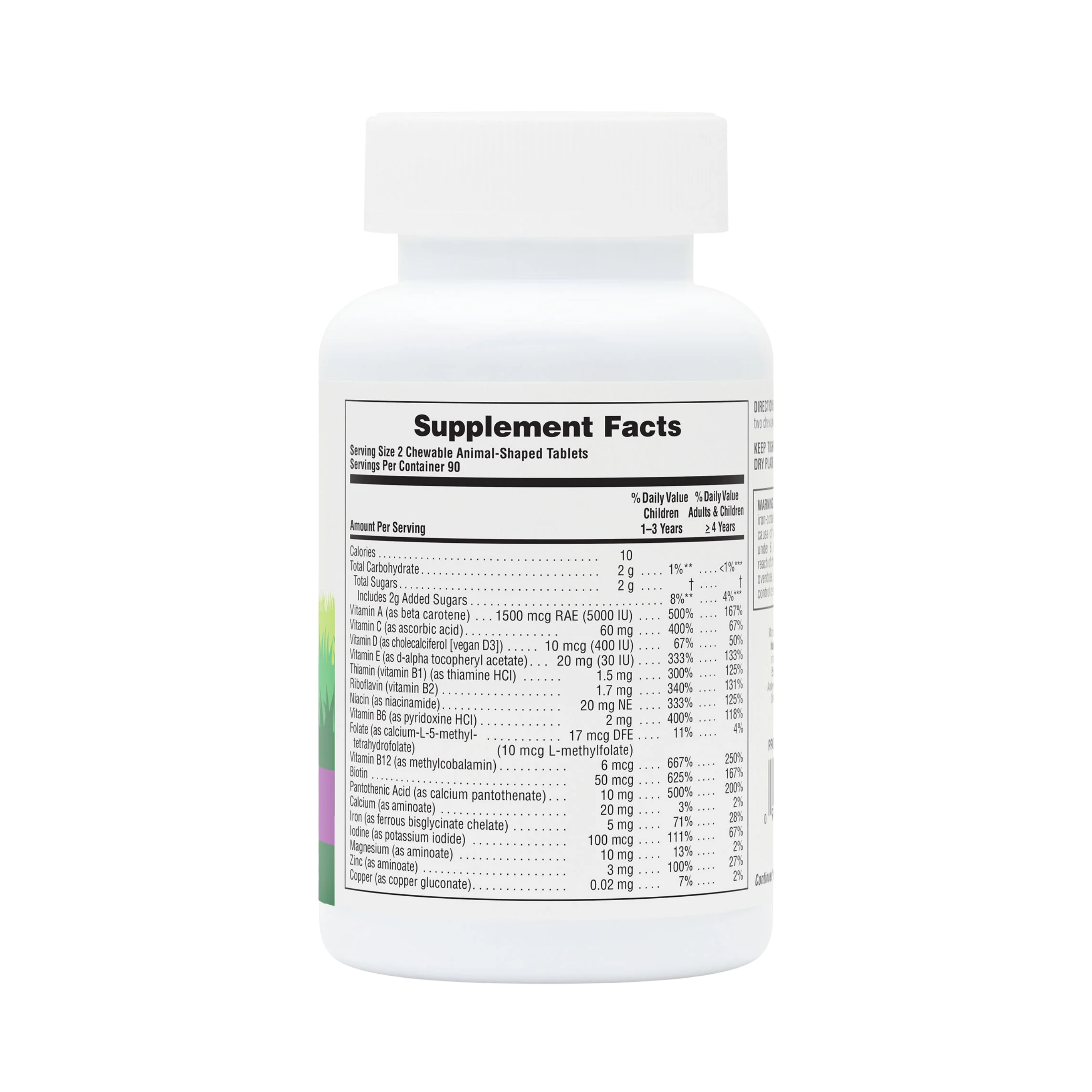 NaturesPlus, Animal Parade, Children's Chewable Multivitamin, Grape, 180 Animal-Shaped Tablets