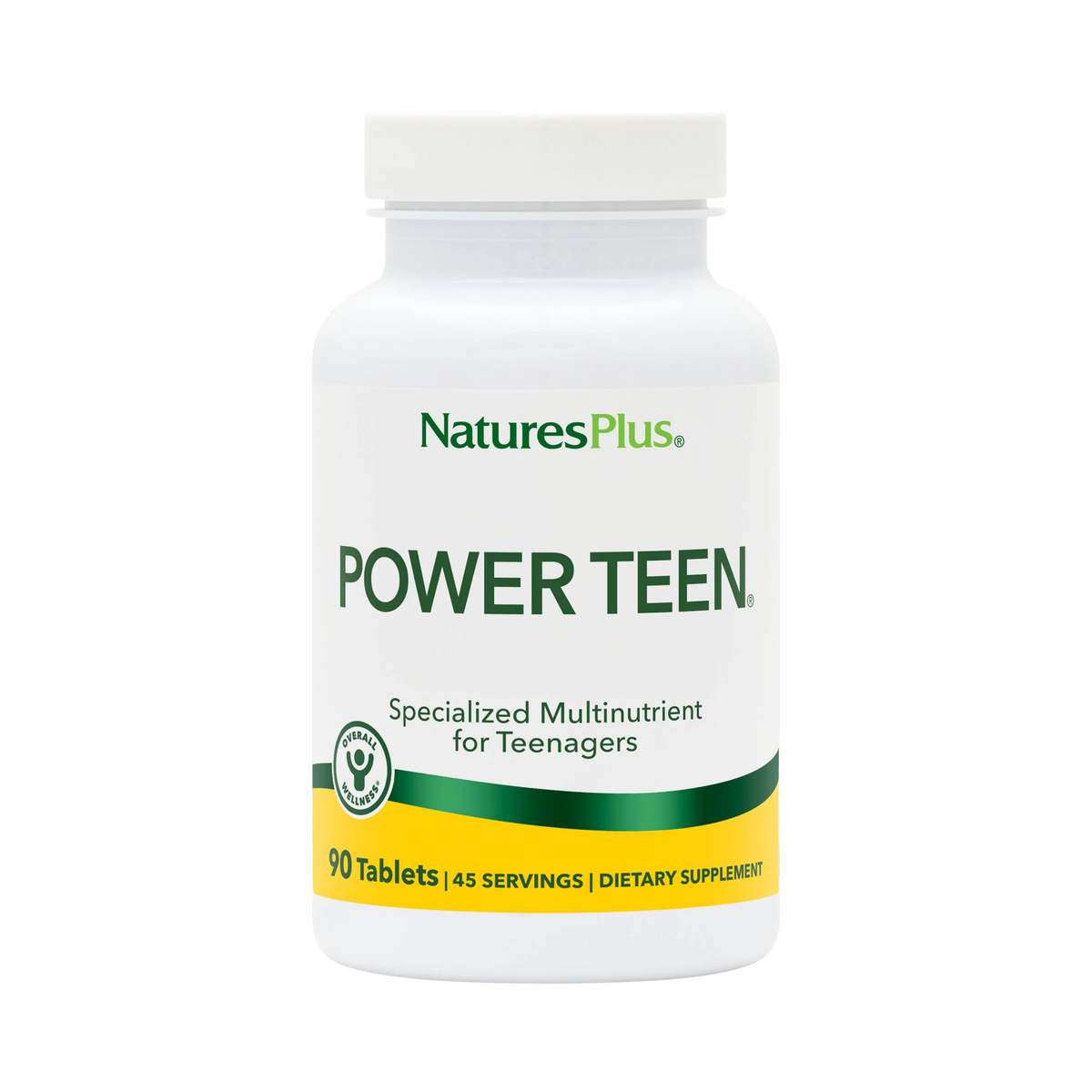 NaturesPlus, Power Teen, 90 Tablets