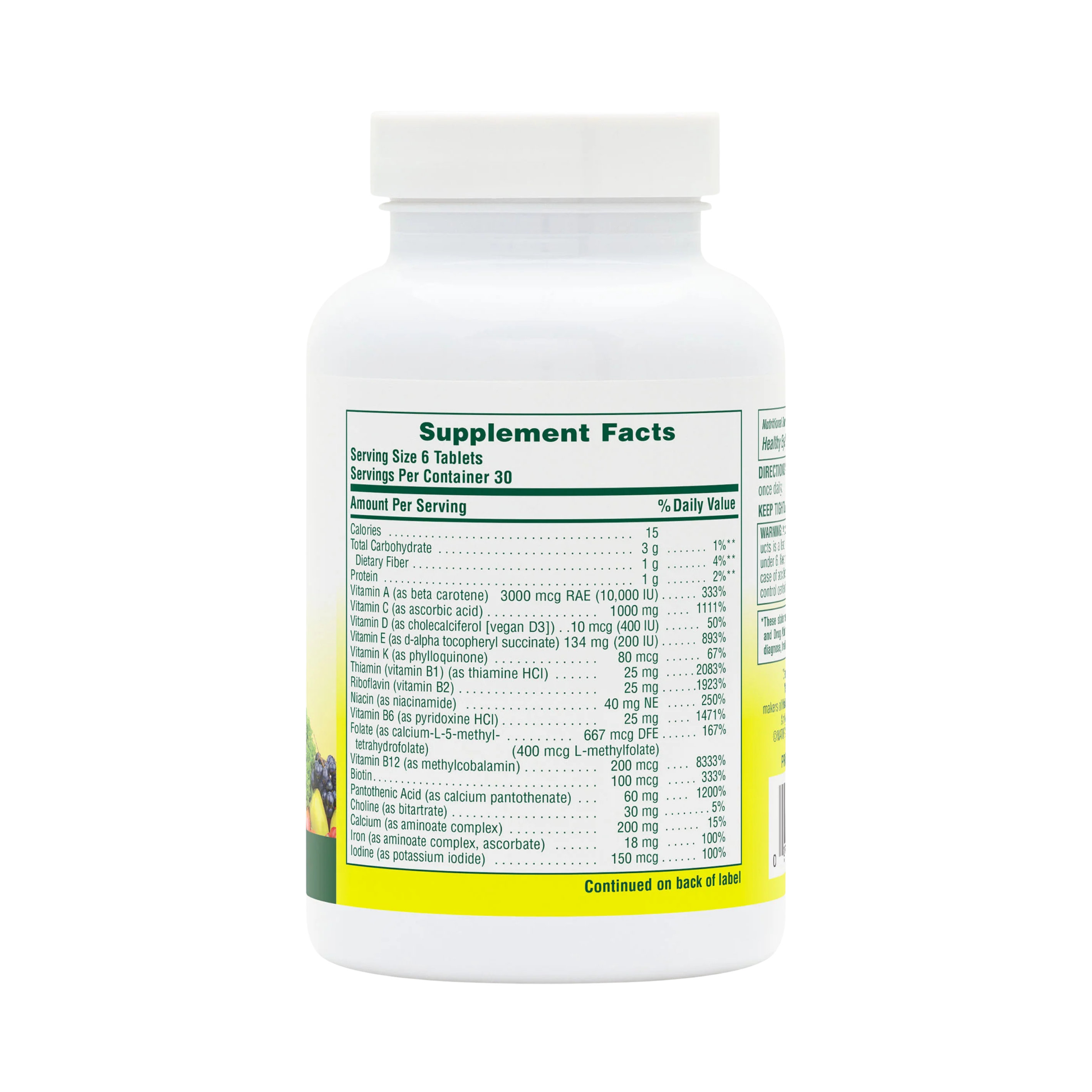 NaturesPlus, Source of Life, Ultra Mini-Tablets, Whole Life Energy Enhancer, 180 Tablets