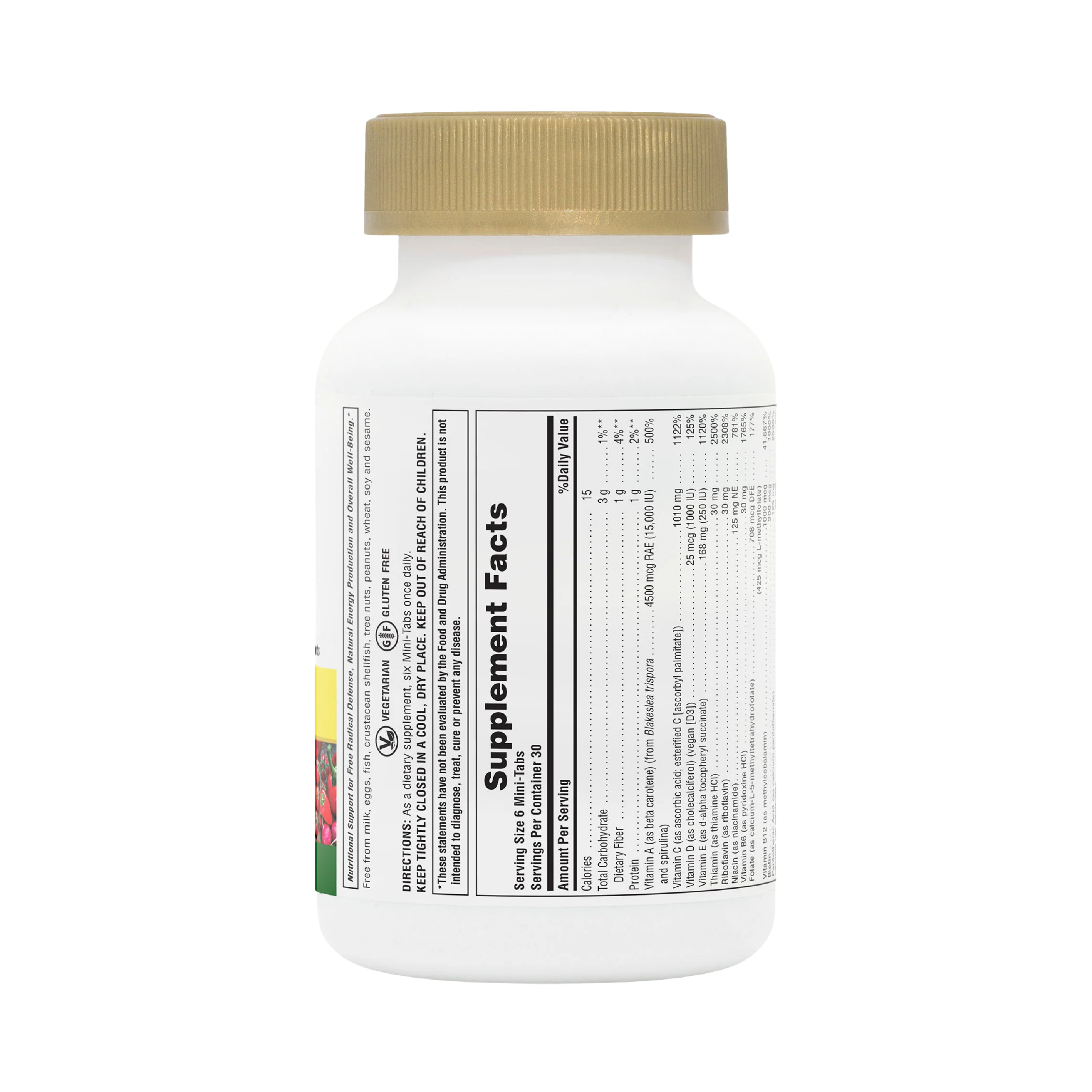 NaturesPlus, Source of Life, Gold, The Ultimate Multivitamin Supplement, 180 Mini-Tabs