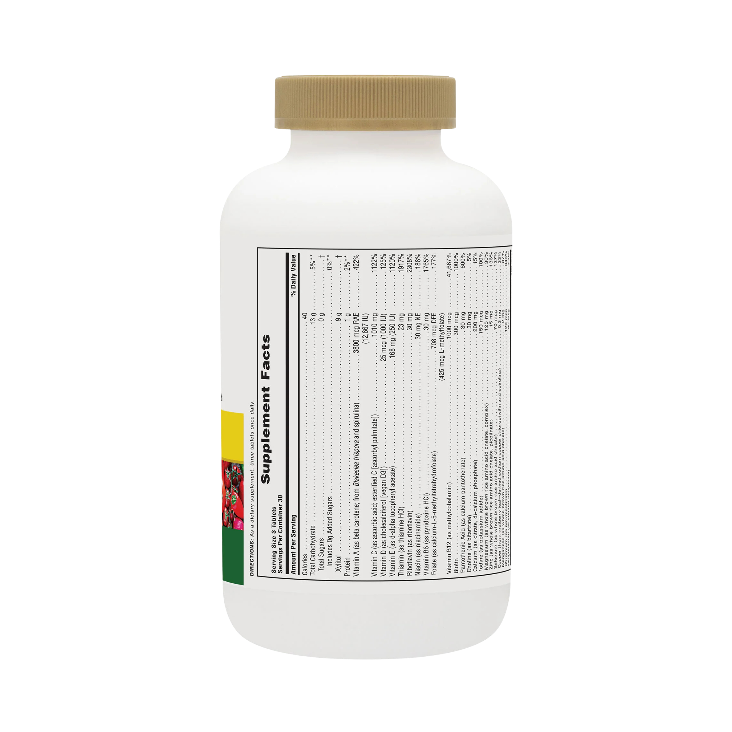 NaturesPlus, Source of Life, Gold Chewables, Delicious Tropical Fruit Flavor, 90 Tablets