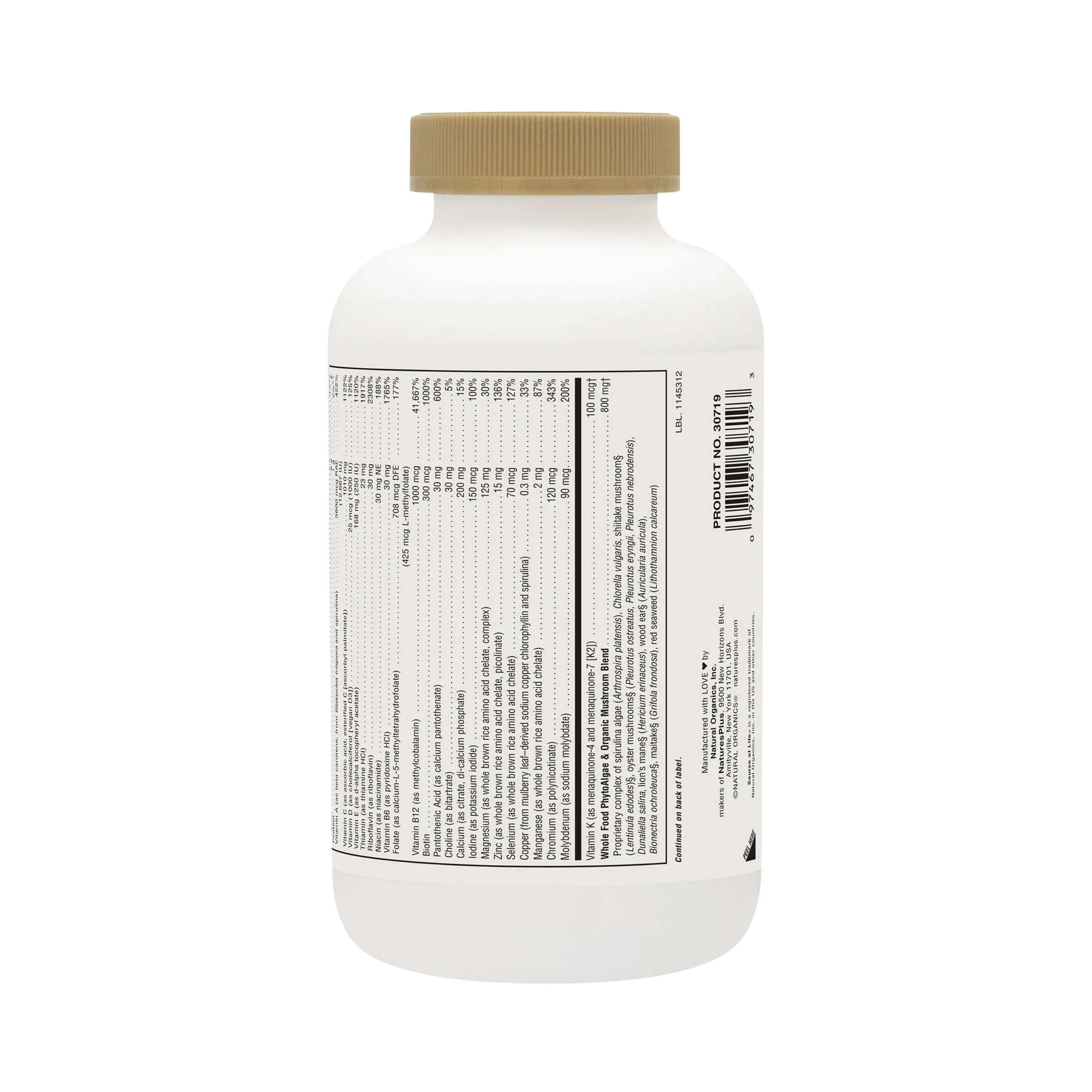 NaturesPlus, Source of Life, Gold Chewables, Delicious Tropical Fruit Flavor, 90 Tablets