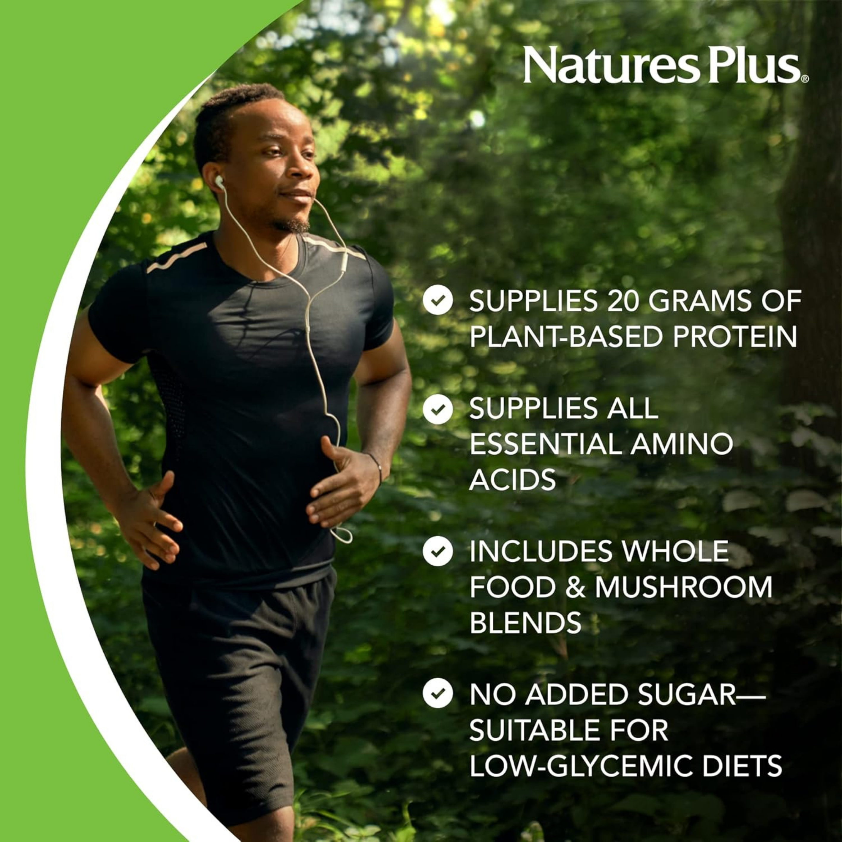 NaturesPlus, VPM Clean Protein, Unflavored, 1.16 Lbs