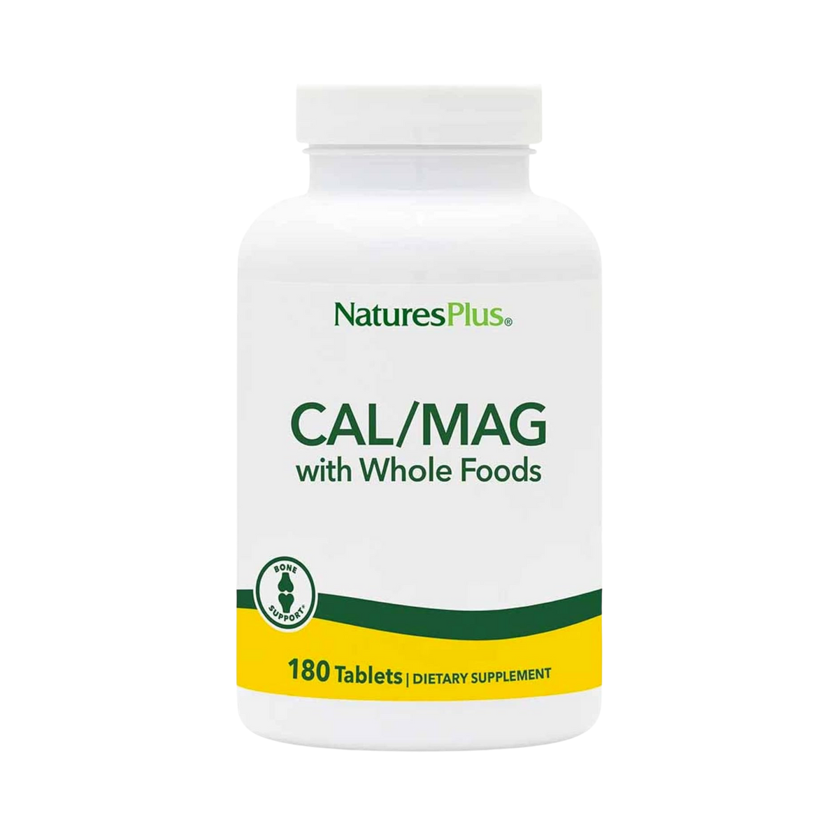 NaturesPlus, Cal/Mag with Whole Foods, 180 Tablets