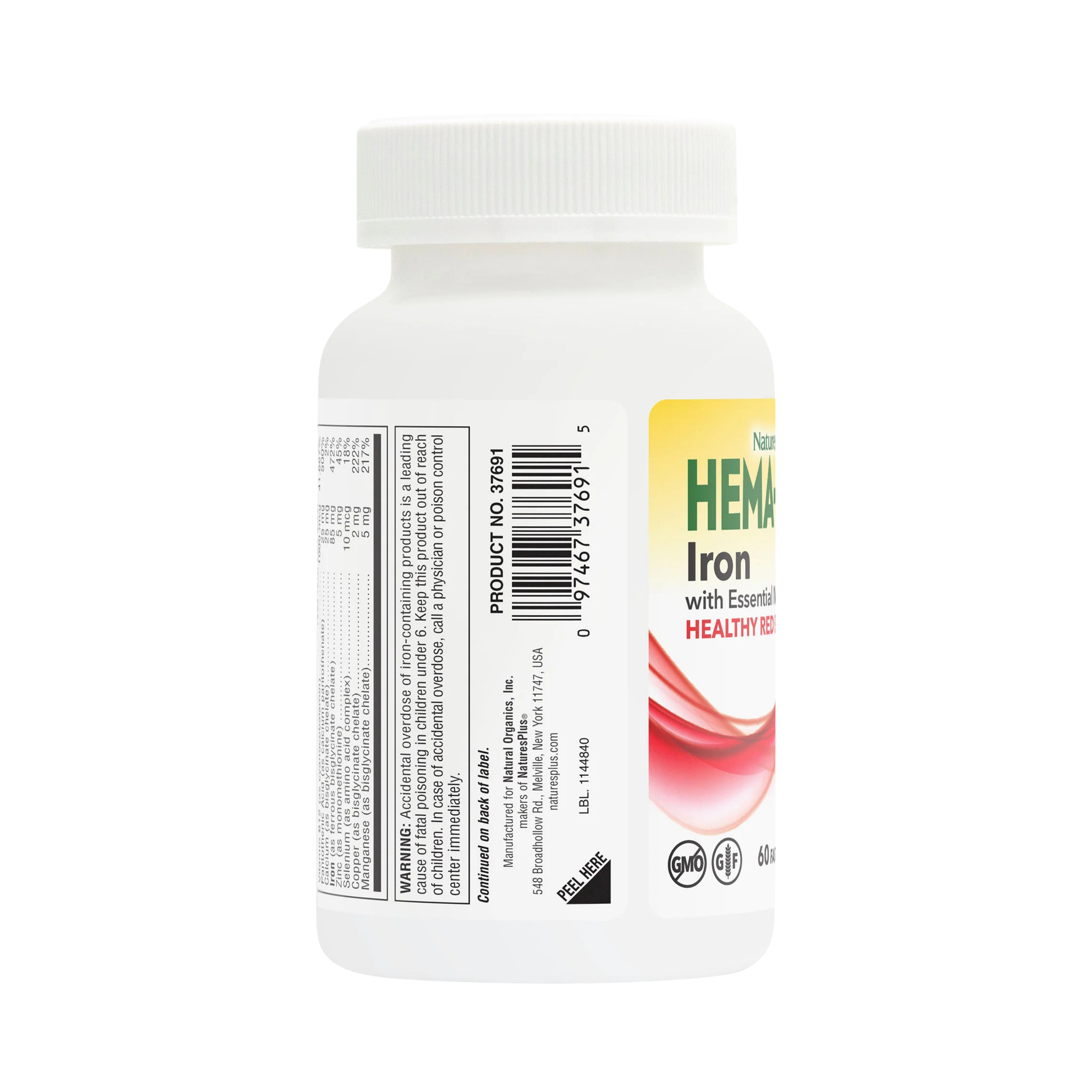 NaturesPlus, Hema-Plex, 60 Fast-Acting Softgels