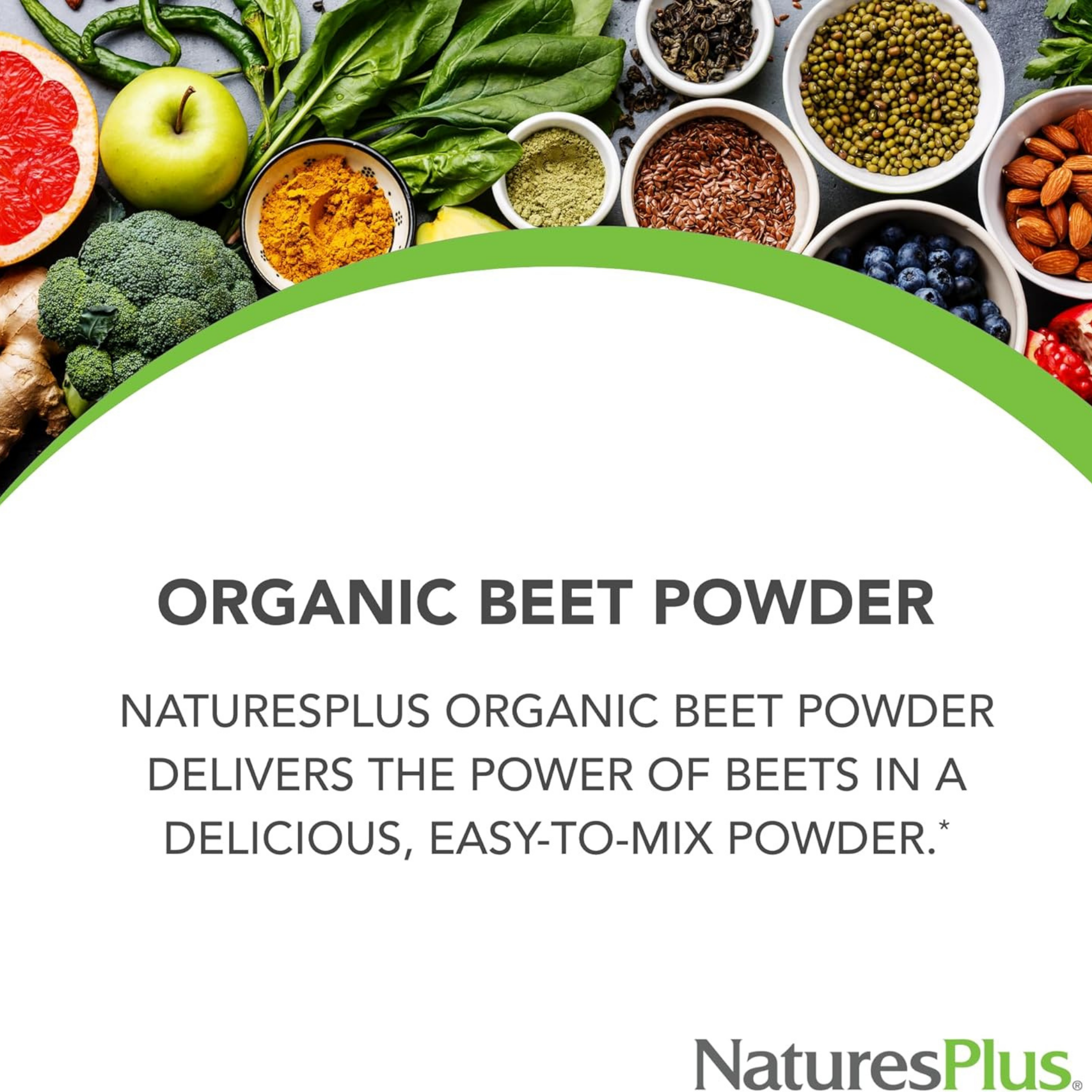 NaturesPlus, Organic Beet, 0.53 Lbs