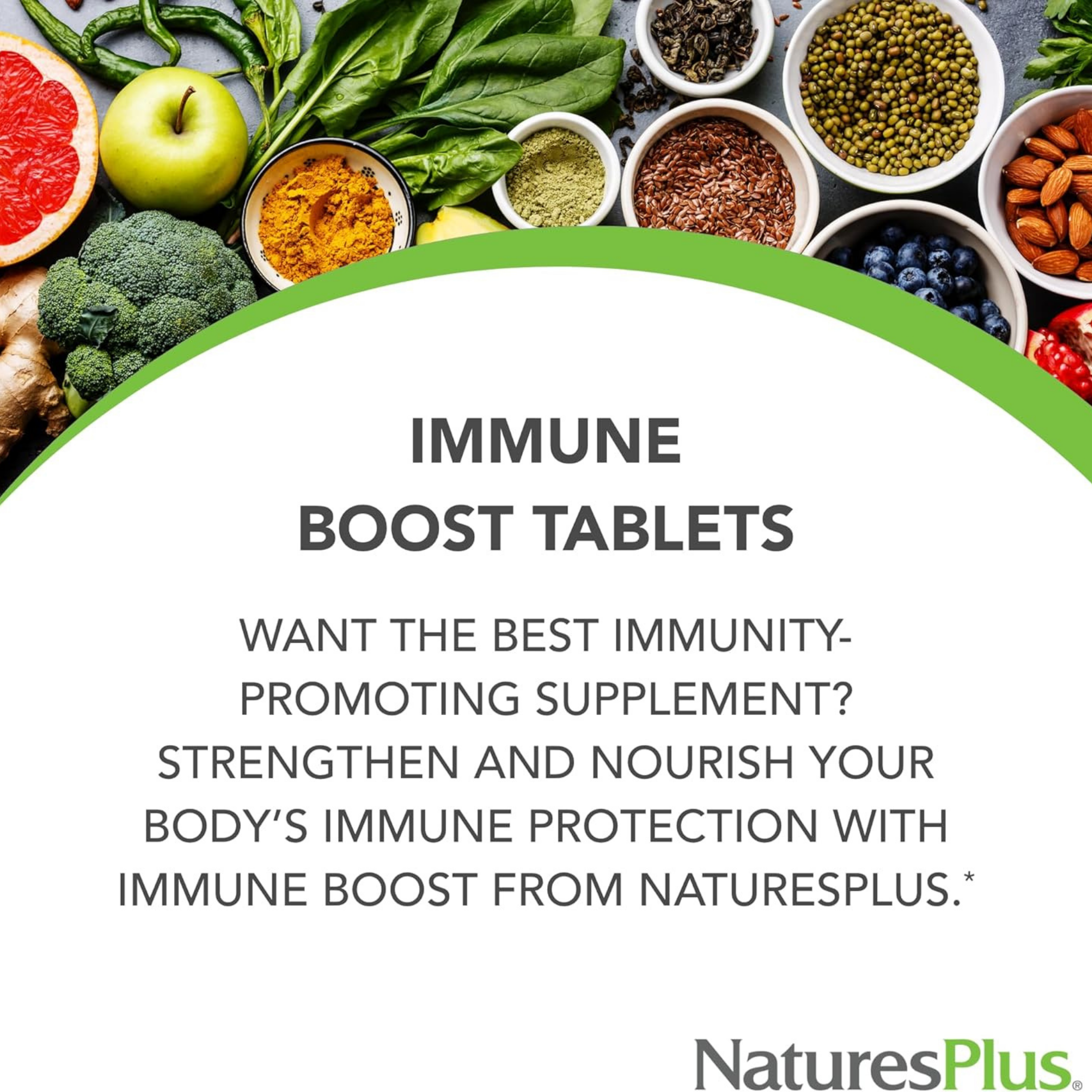 NaturesPlus, Immune Boost, 60 Tablets