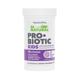 NaturesPlus, GI Natural Probiotic Kids, Delicious Mixed Berry, 7 Billion CFU, 30 Chewables