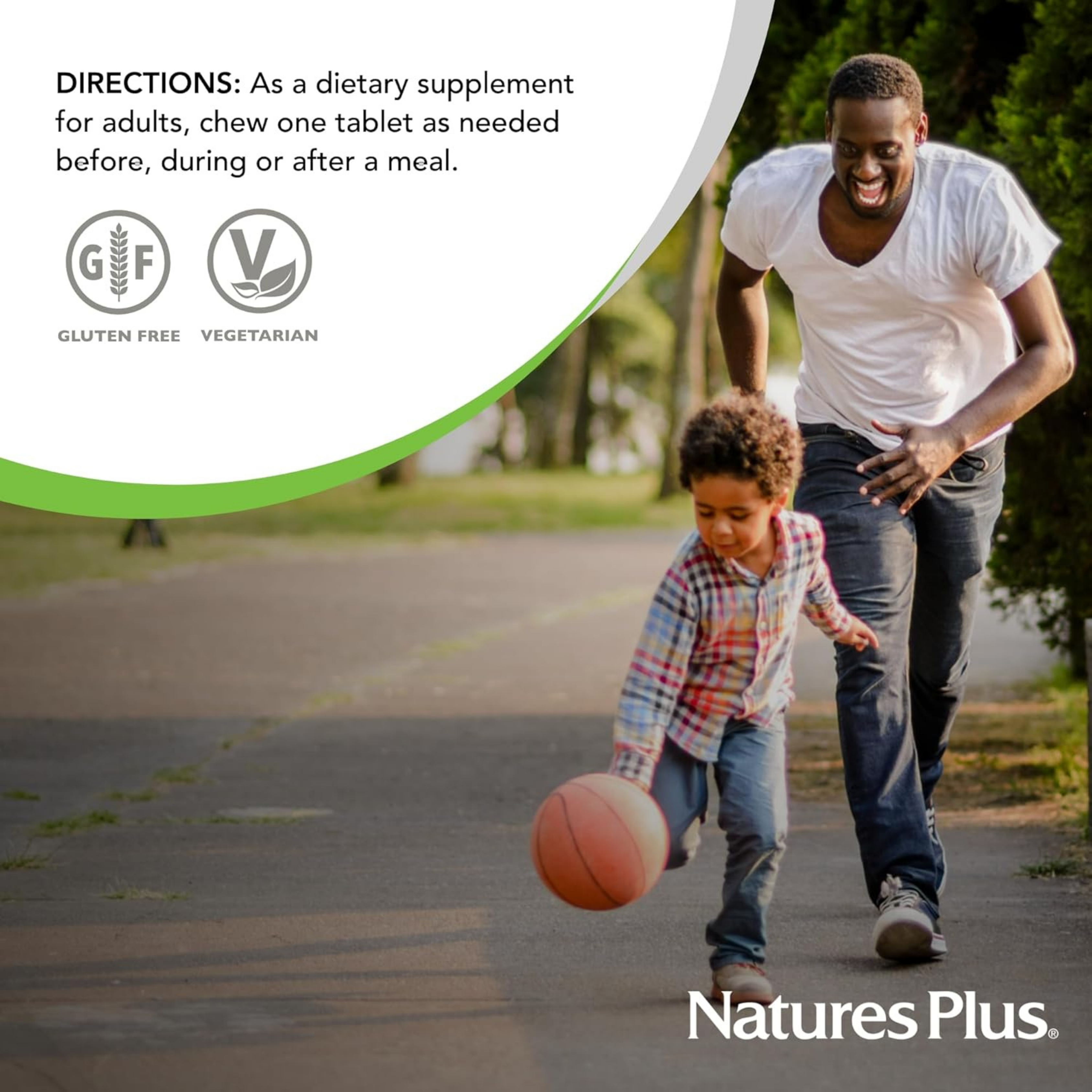NaturesPlus, Gi Natural, Reflux Ease, Vanila, 60 Chewable Tablets