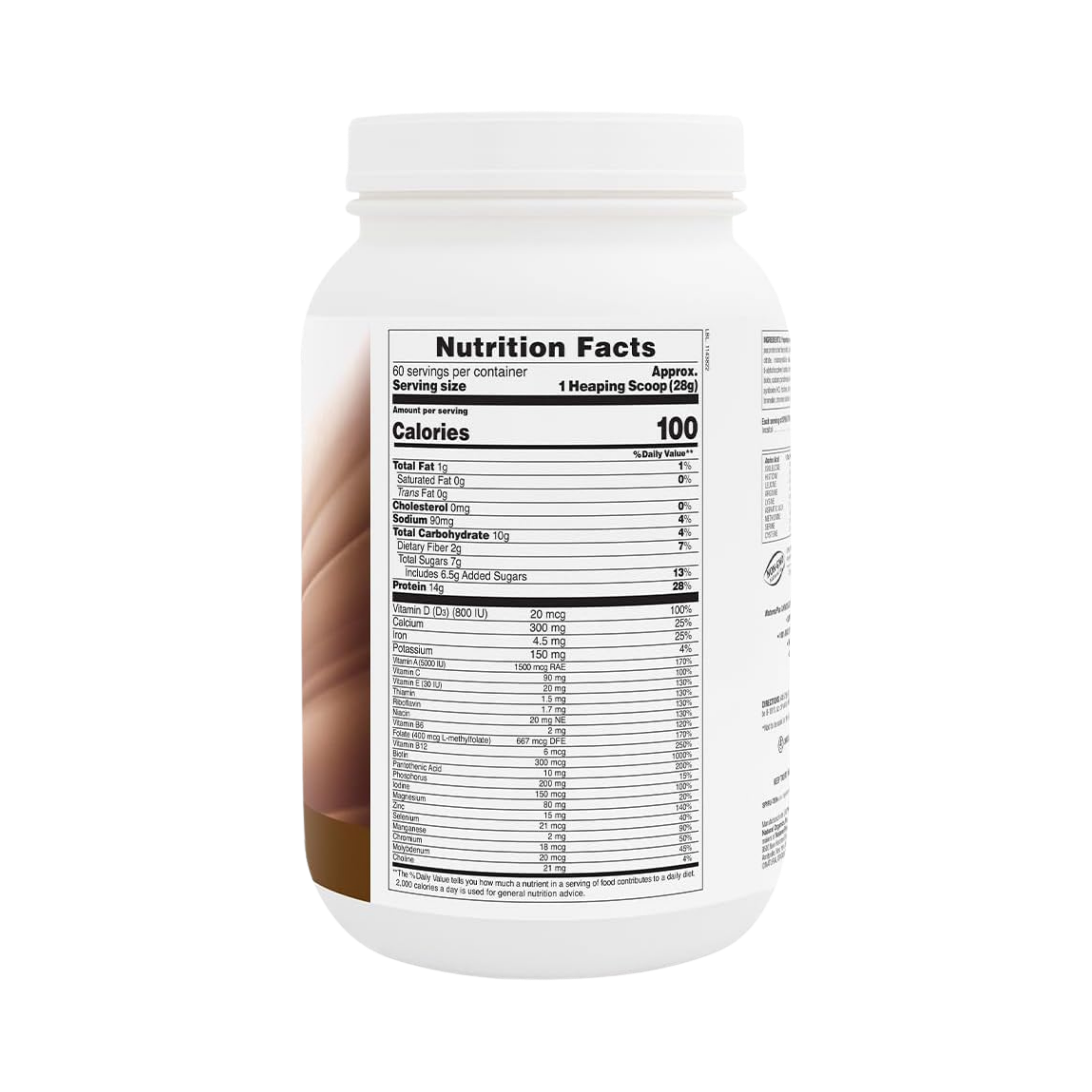 NaturesPlus, Spiru-Tein, Protein Powder Meal, Chocolate, 3.7 Lbs