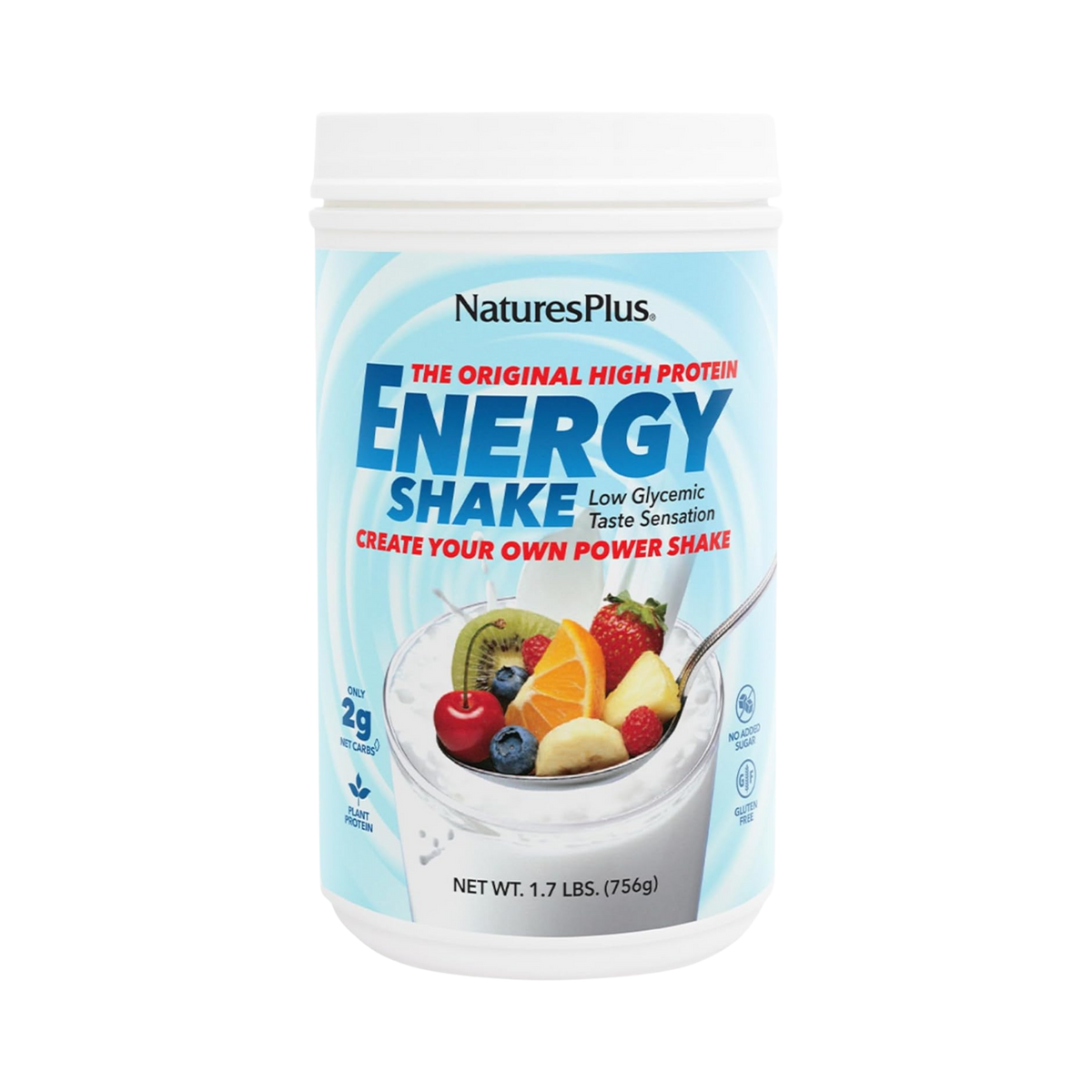 NaturesPlus, Energy Shake, 1.7 Lb