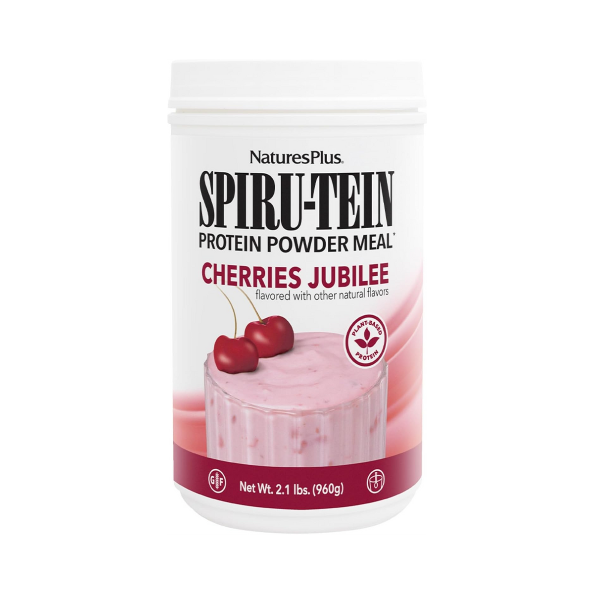 NaturesPlus, SPIRU-TEIN, Cherries Jubilee, 2.1 Lbs