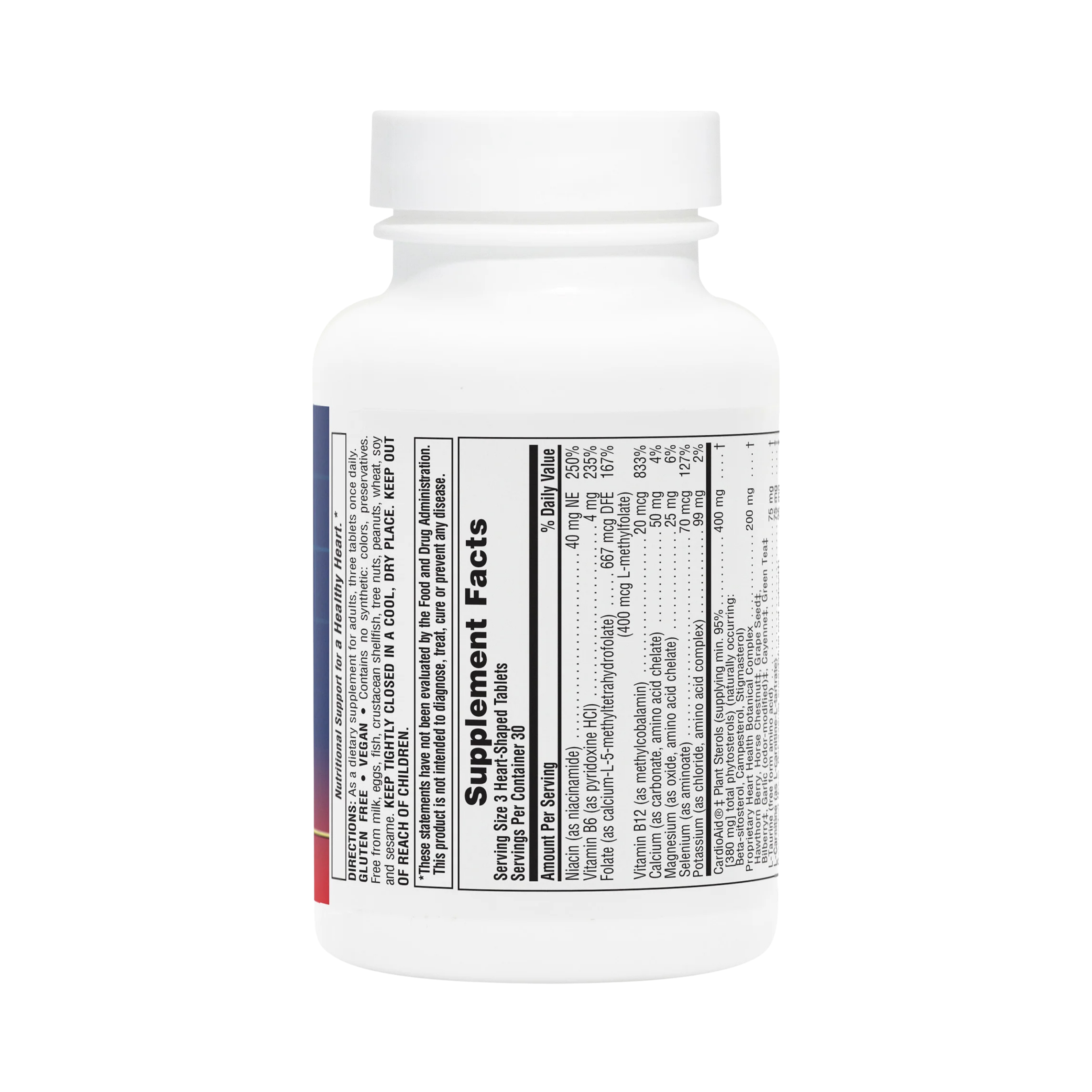 NaturesPlus, HeartBeat, Cardiovascular Support, 90 Heart-Shaped Tablets