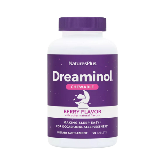 NaturesPlus, Dreaminol-Sleep Chewable-Berry Flavor, 90 Chewable