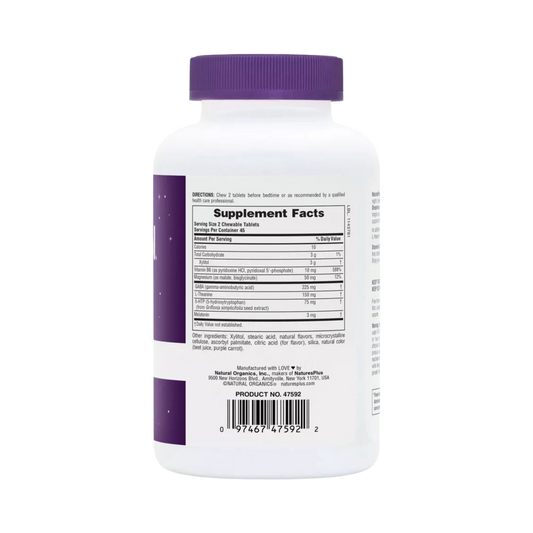 NaturesPlus, Dreaminol-Sleep Chewable-Berry Flavor, 90 Chewable