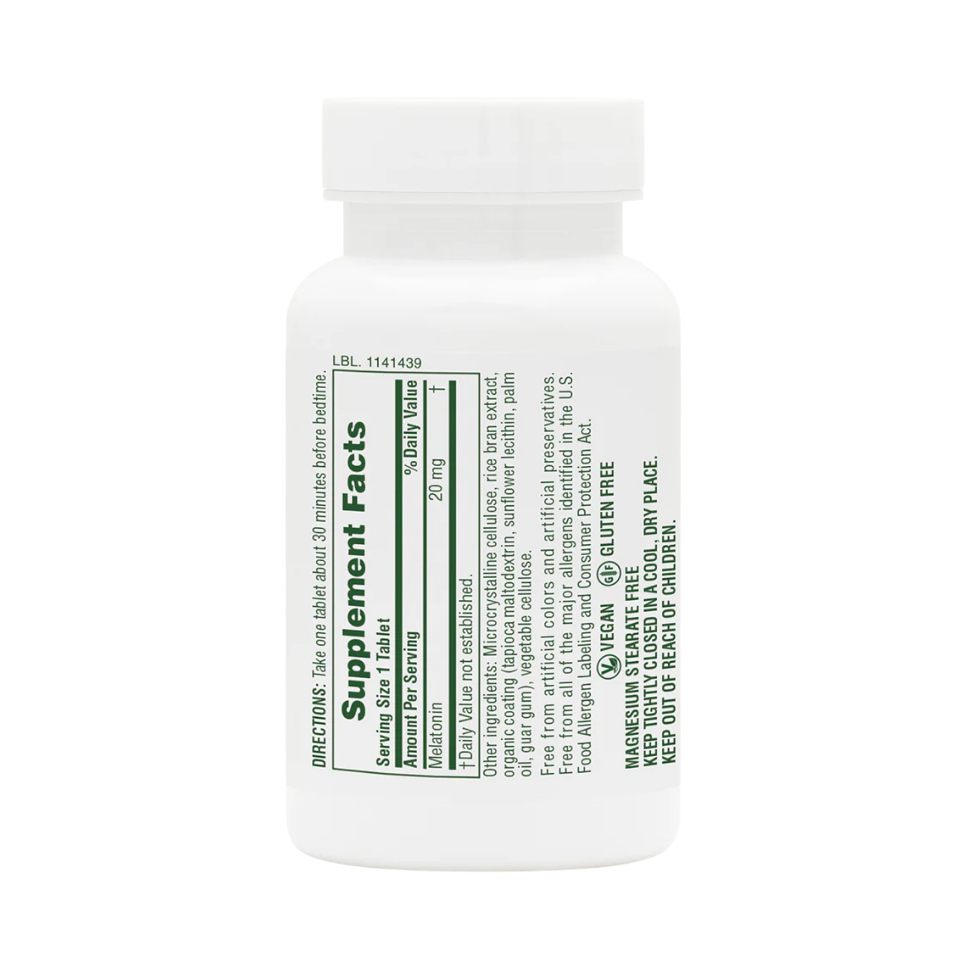 NaturesPlus, Melatonin, 20 Mg, 90 Tablets