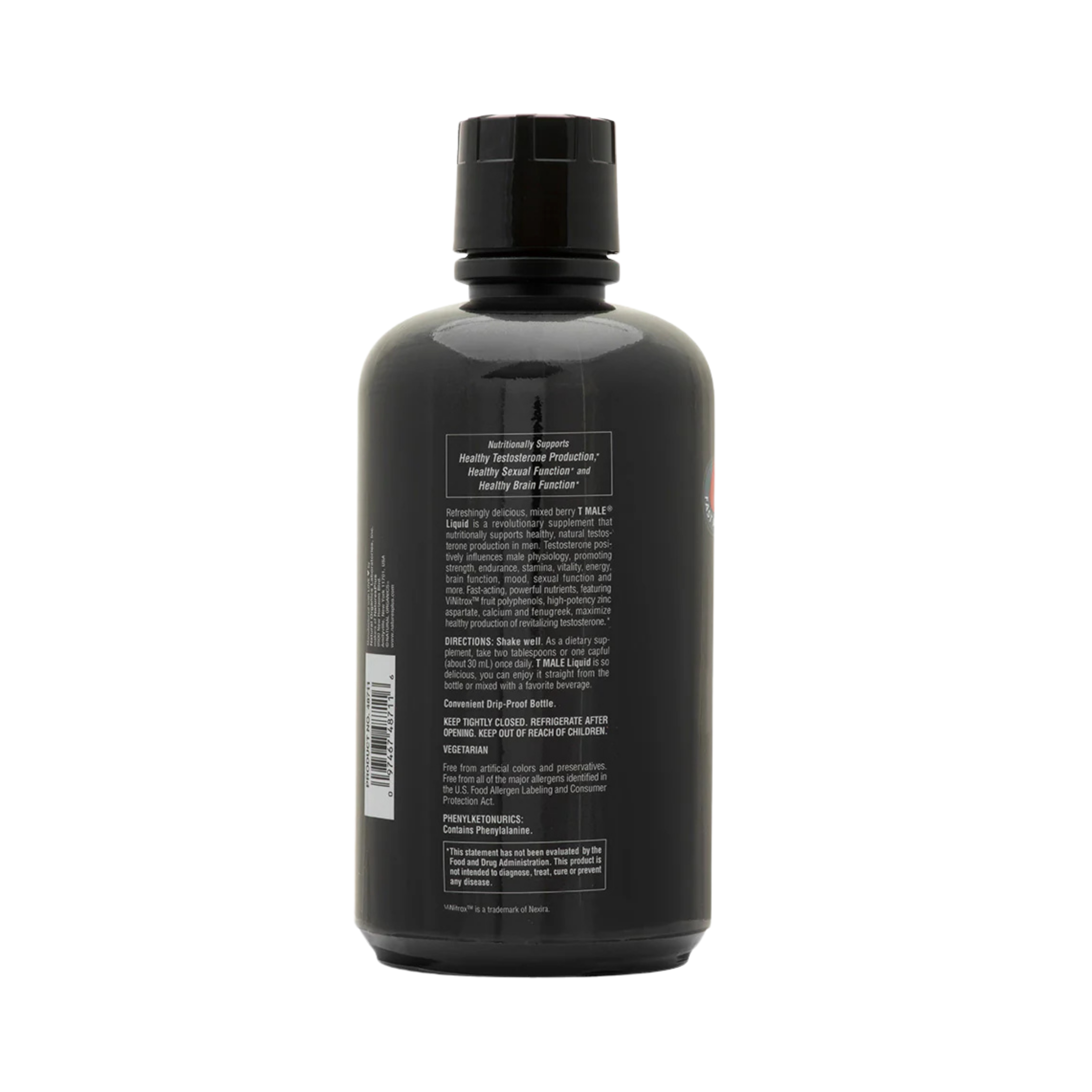 NaturesPlus, T-Male Liquid, 30 Oz Liquid