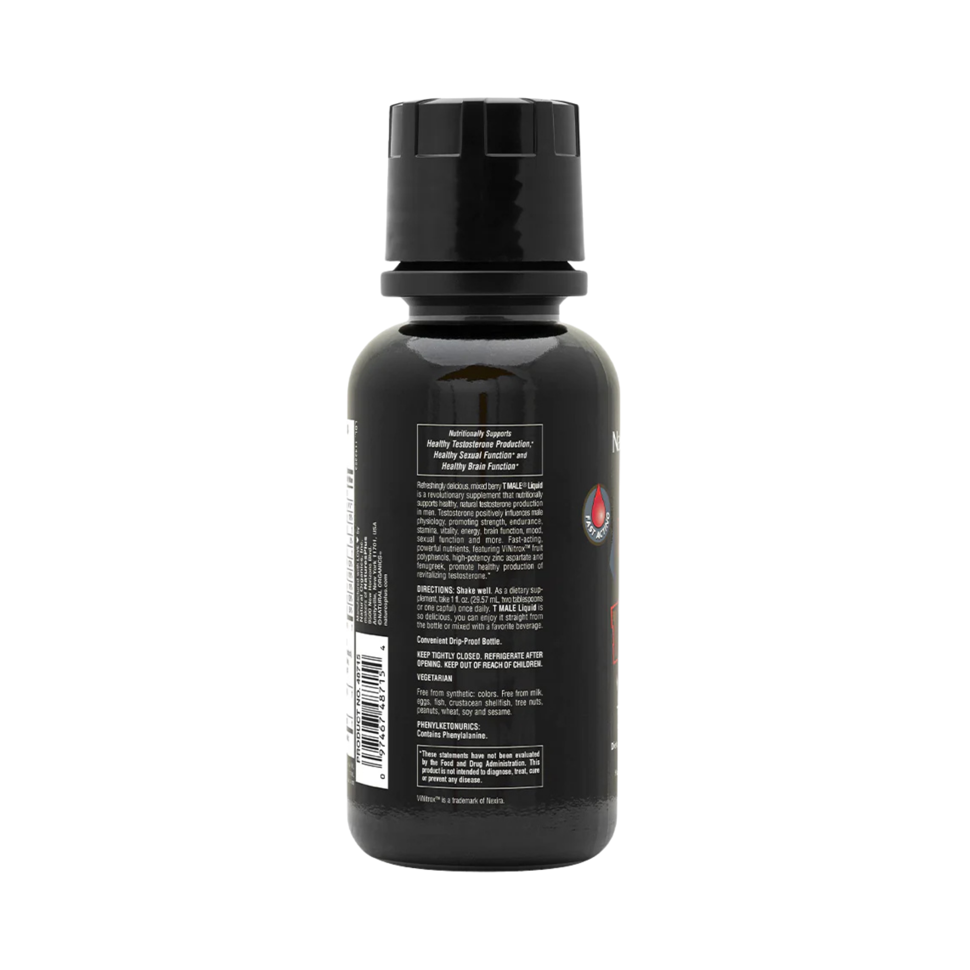 NaturesPlus, T-Male Liquid, 8 Oz Liquid