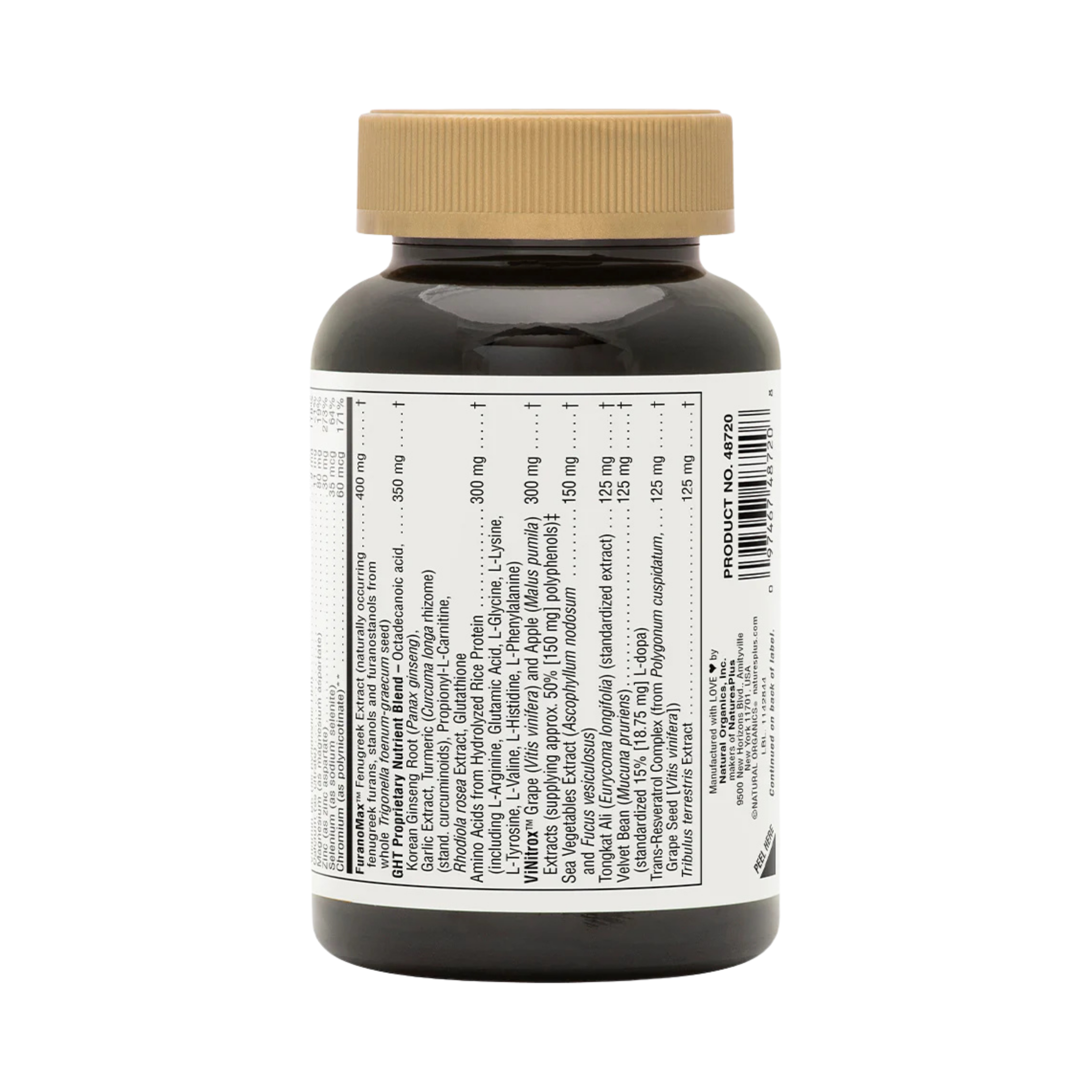 NaturesPlus, Ultra GHT Male, 90 Extended Release Tablets