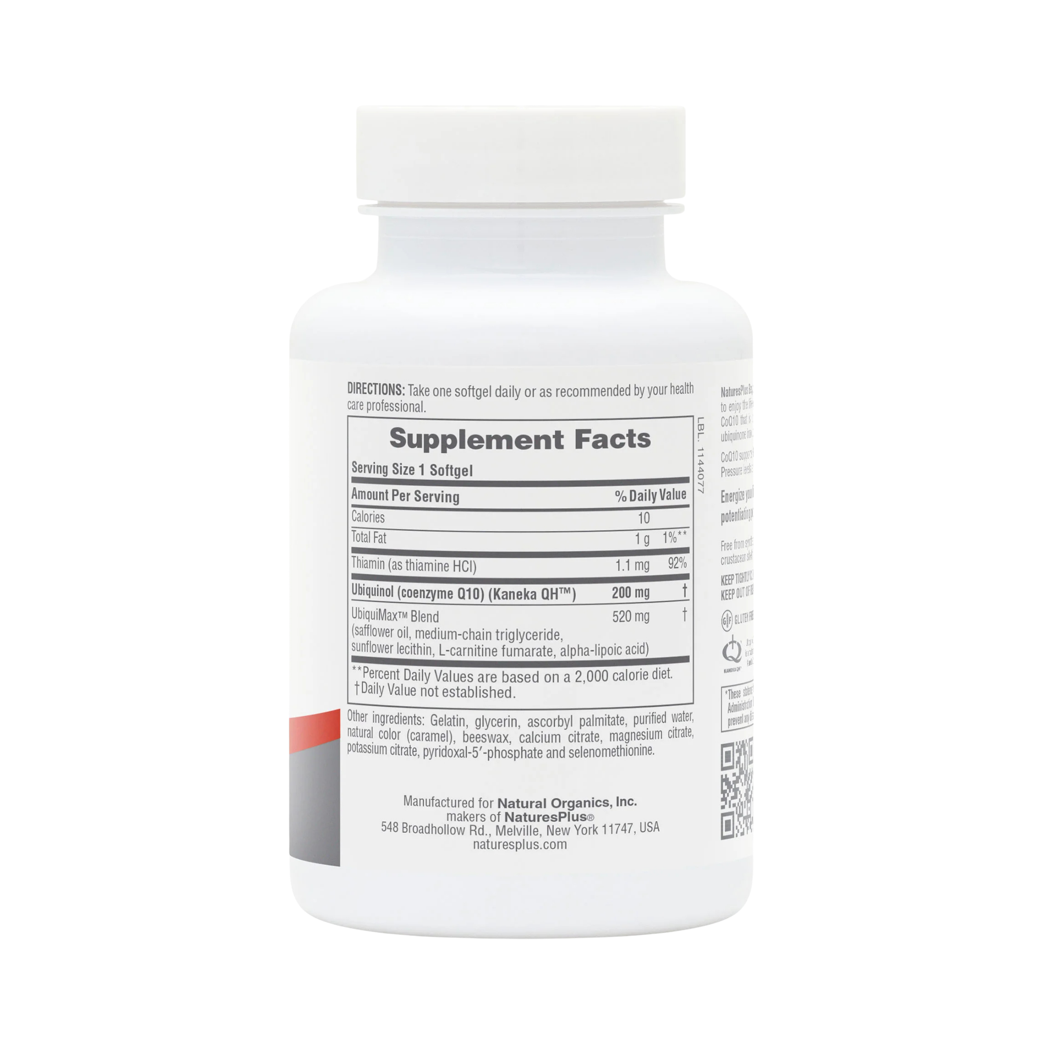 NaturesPlus, Beyond CoQ10 Ubiquinol, 200 Mg, 30 Softgels