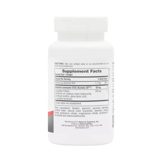 NaturesPlus, Beyond CoQ10 Ubiquinol, 50 Mg, 60 Softgels