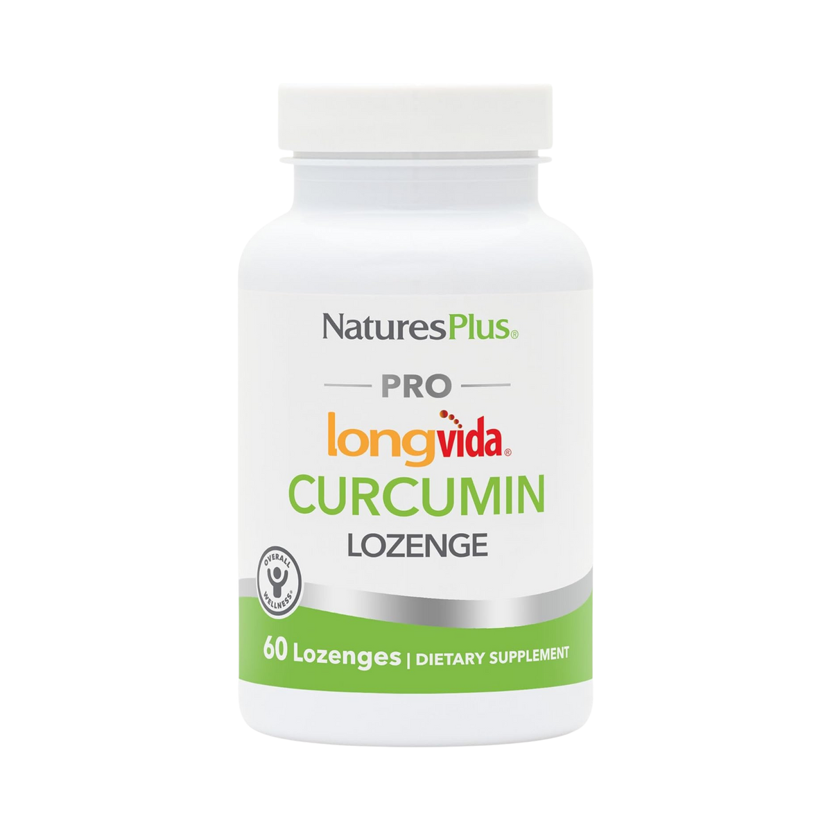 NaturesPlus, PRO longvìda Curcumin Lozenge, 60 Lozenges