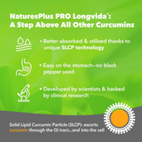 NaturesPlus, Pro Longvida, Curcumin, 500 Mg, 60 Capsules
