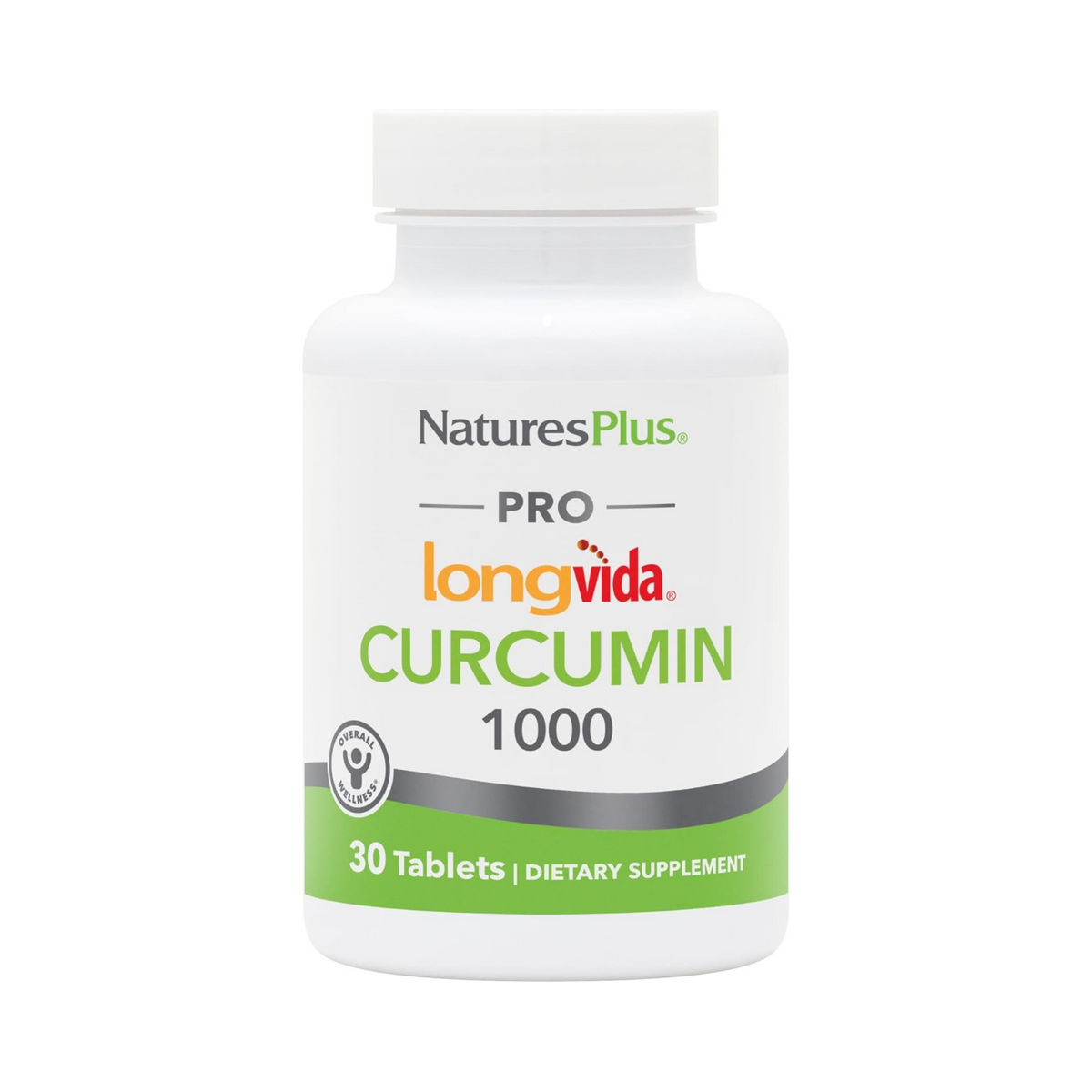 NaturesPlus, Pro Longvida Curcumin 1000, 1,000 Mg, 30 Tablets