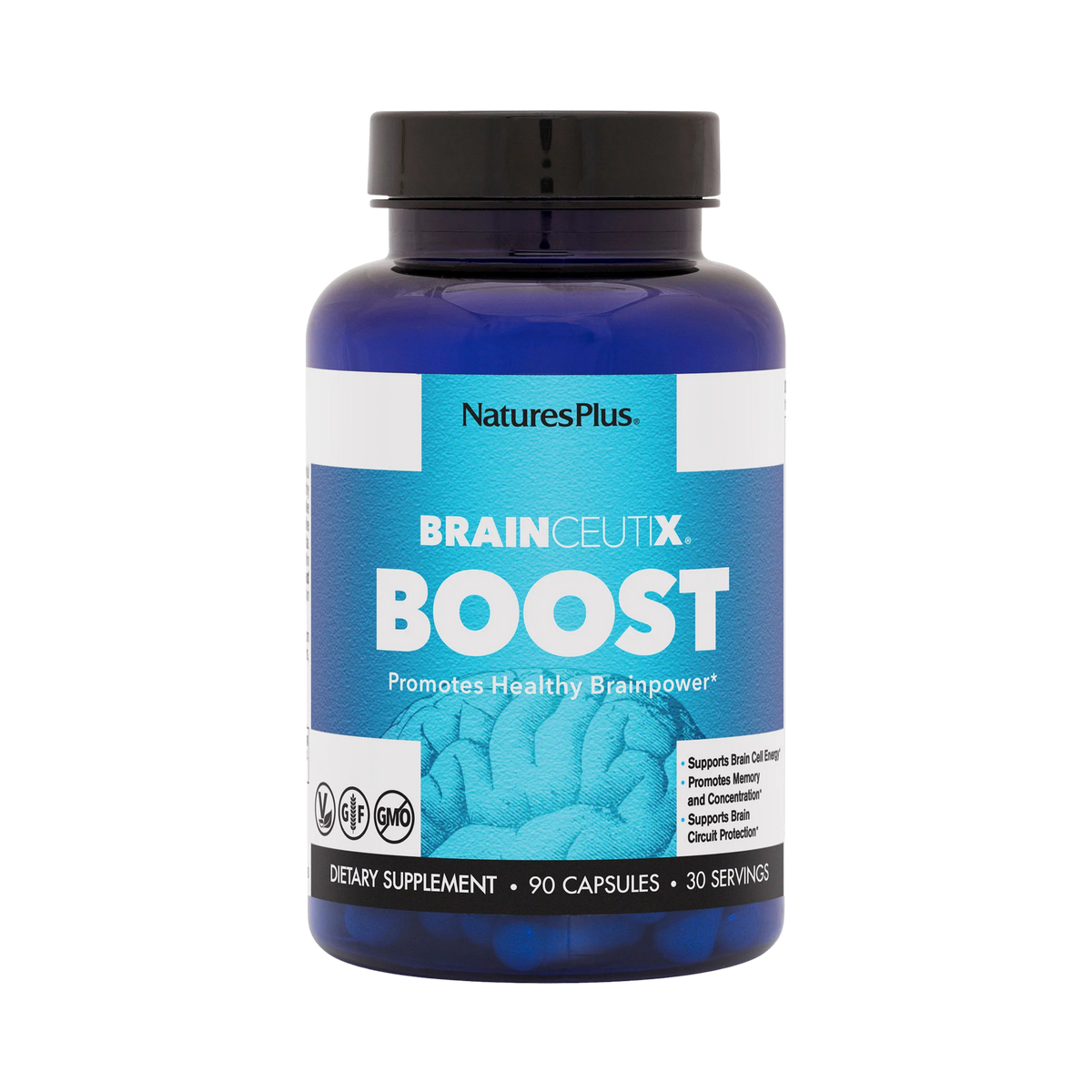 NaturesPlus, Brainceutix Boost, 90 Capsules