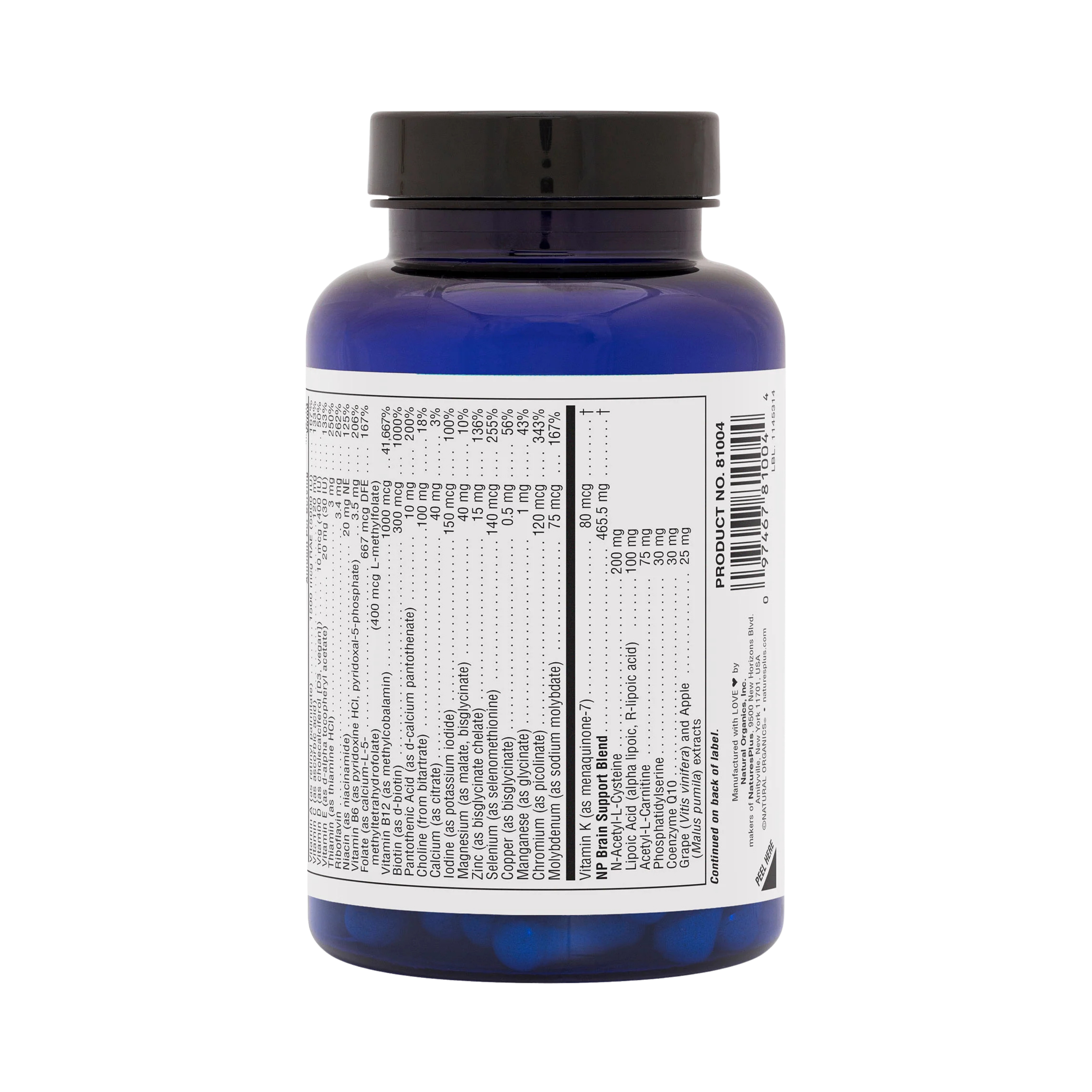 NaturesPlus, BrainCeutix Boost, 90 Capsules