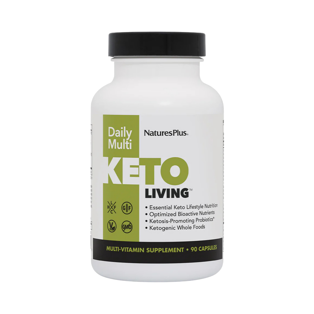 NaturesPlus, Keto Living, Daily Multi, 90 Capsules