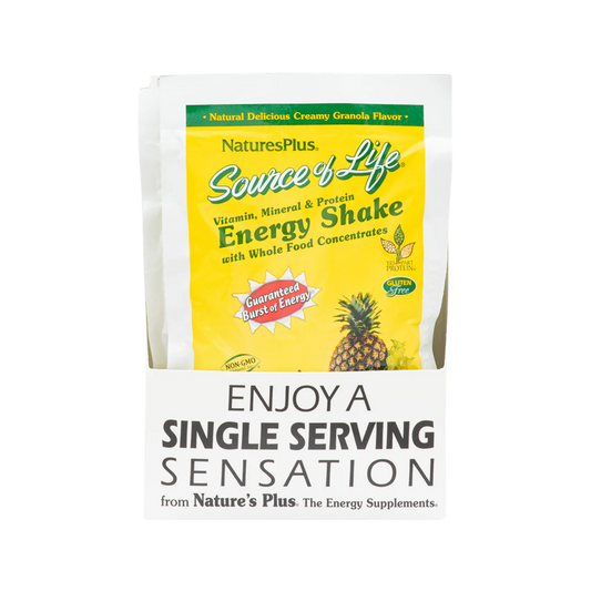 NaturesPlus, Source of Life Energy Shake Packets, 8 Pack