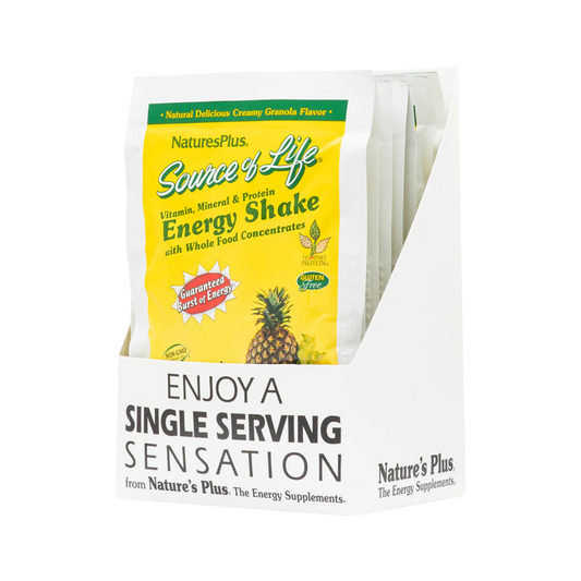 NaturesPlus, Source of Life Energy Shake Packets, 8 Pack