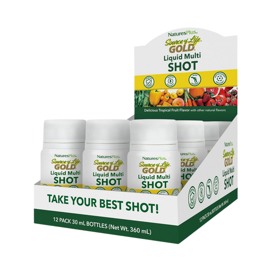NaturesPlus, Source of Life Gold Liquid One Shot Case
