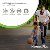 NaturesPlus Hema-Plex Iron, 85 Mg Chelated Iron, 30 Slow-Release Tablets